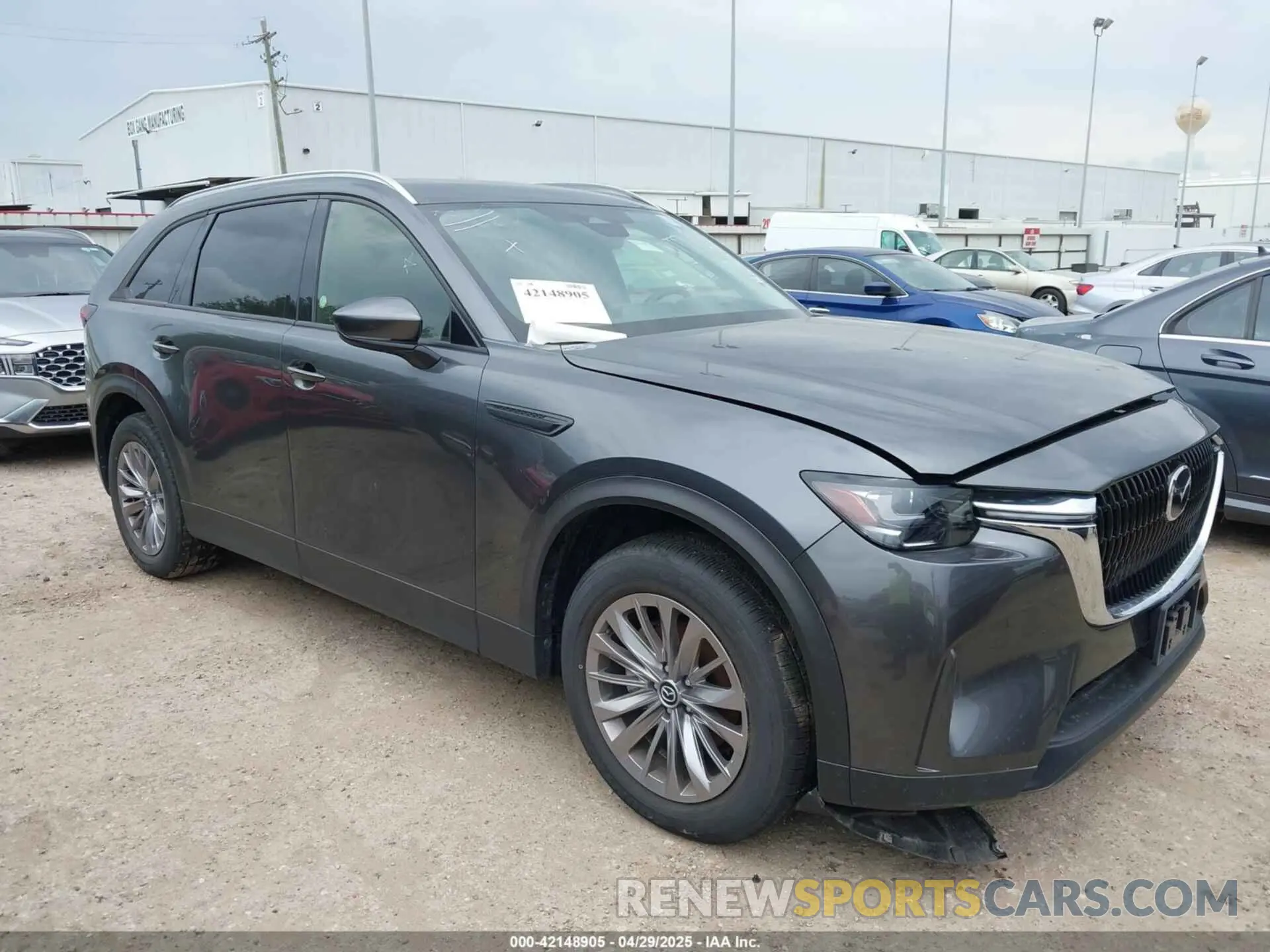 1 Фотография поврежденного автомобиля JM3KKCHD3R1153224 MAZDA CX-90 2024