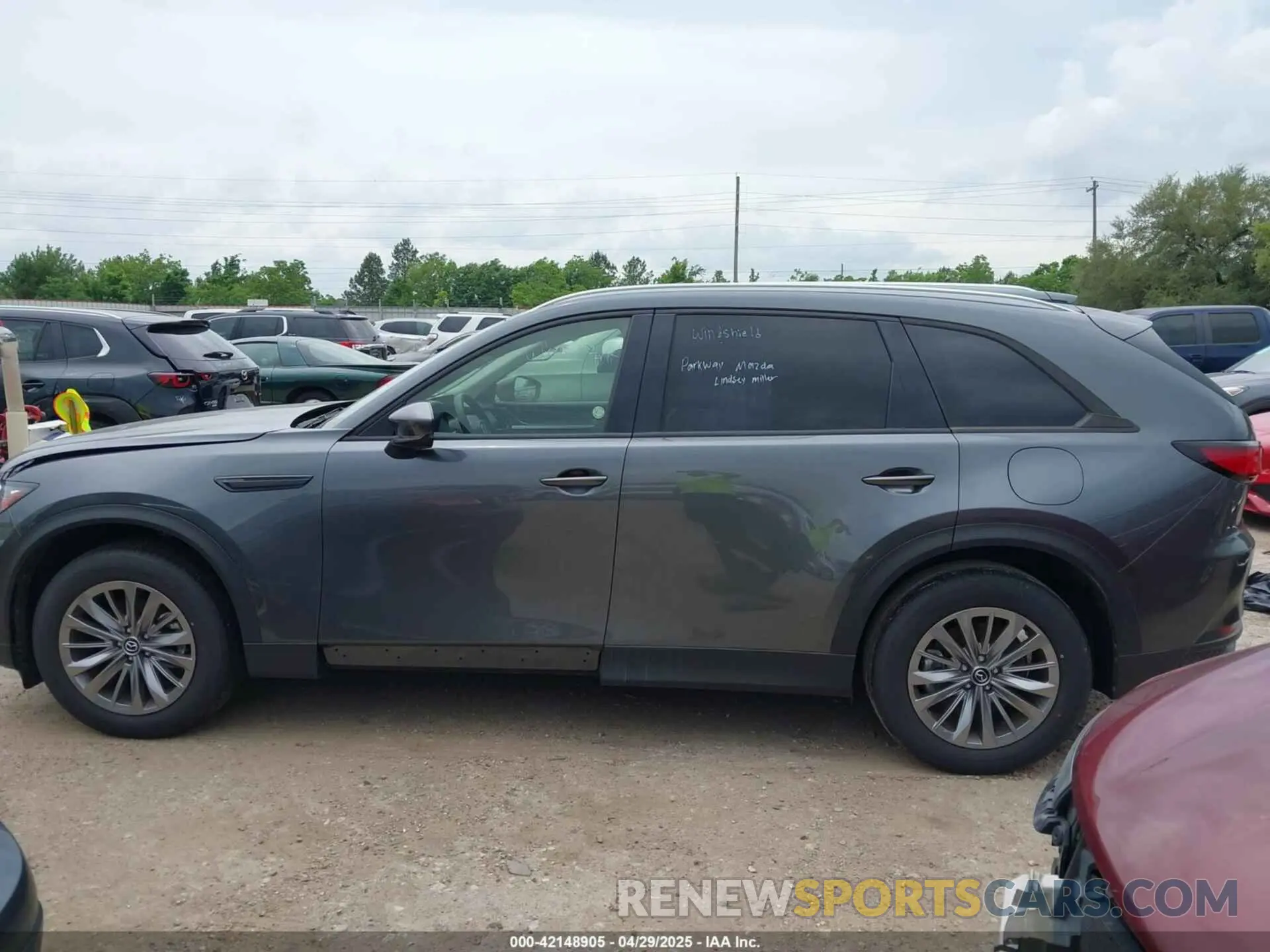 14 Фотография поврежденного автомобиля JM3KKCHD3R1153224 MAZDA CX-90 2024