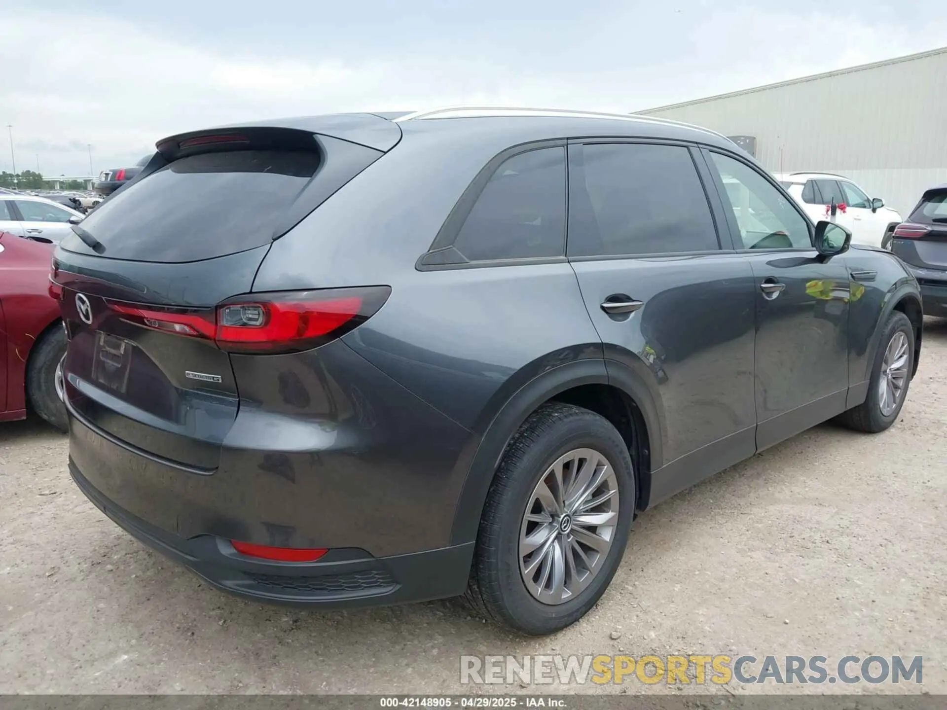 4 Фотография поврежденного автомобиля JM3KKCHD3R1153224 MAZDA CX-90 2024