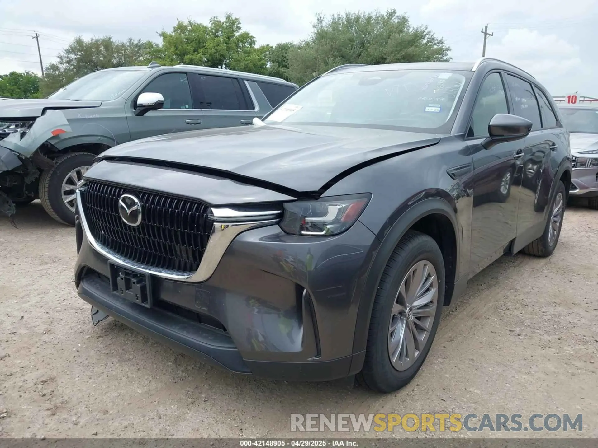 6 Фотография поврежденного автомобиля JM3KKCHD3R1153224 MAZDA CX-90 2024