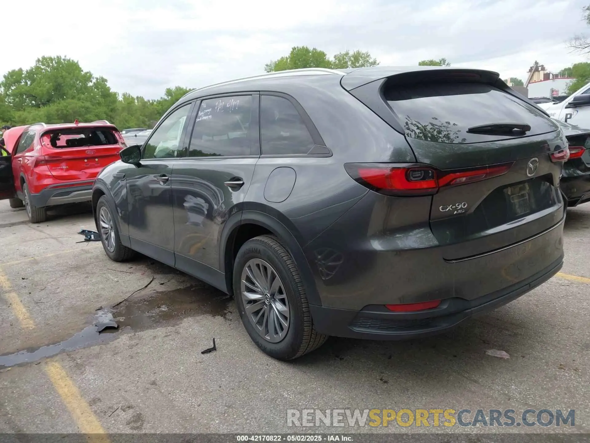 3 Photograph of a damaged car JM3KKCHD3R1161534 MAZDA CX-90 2024