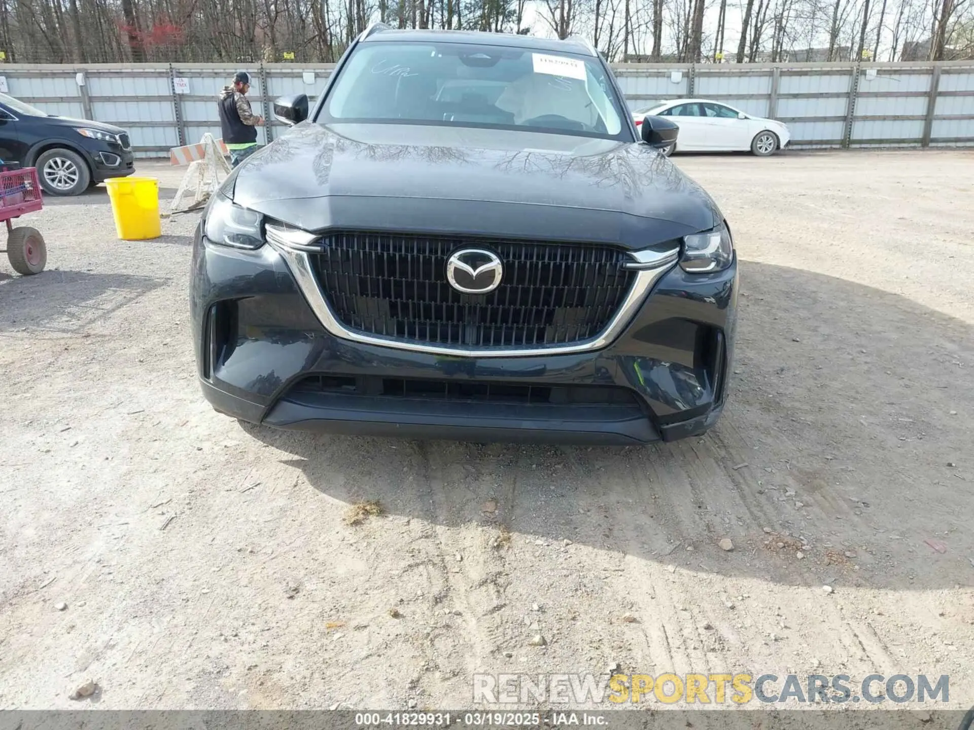 12 Photograph of a damaged car JM3KKCHD4R1138389 MAZDA CX-90 2024