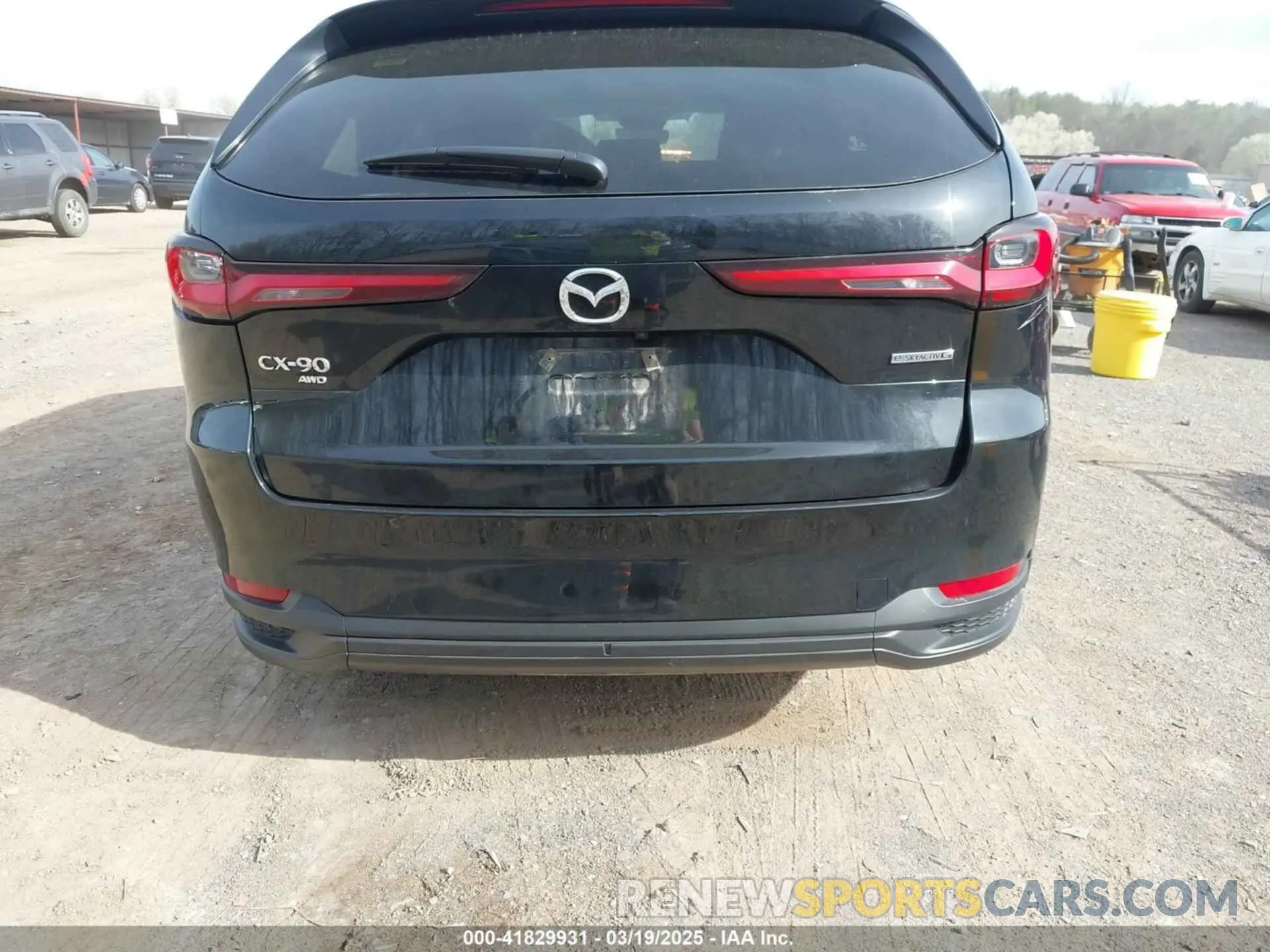 16 Photograph of a damaged car JM3KKCHD4R1138389 MAZDA CX-90 2024
