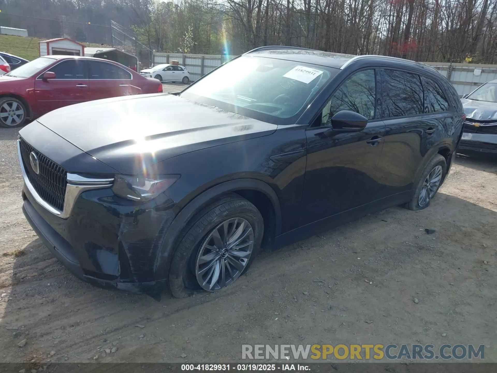 2 Photograph of a damaged car JM3KKCHD4R1138389 MAZDA CX-90 2024
