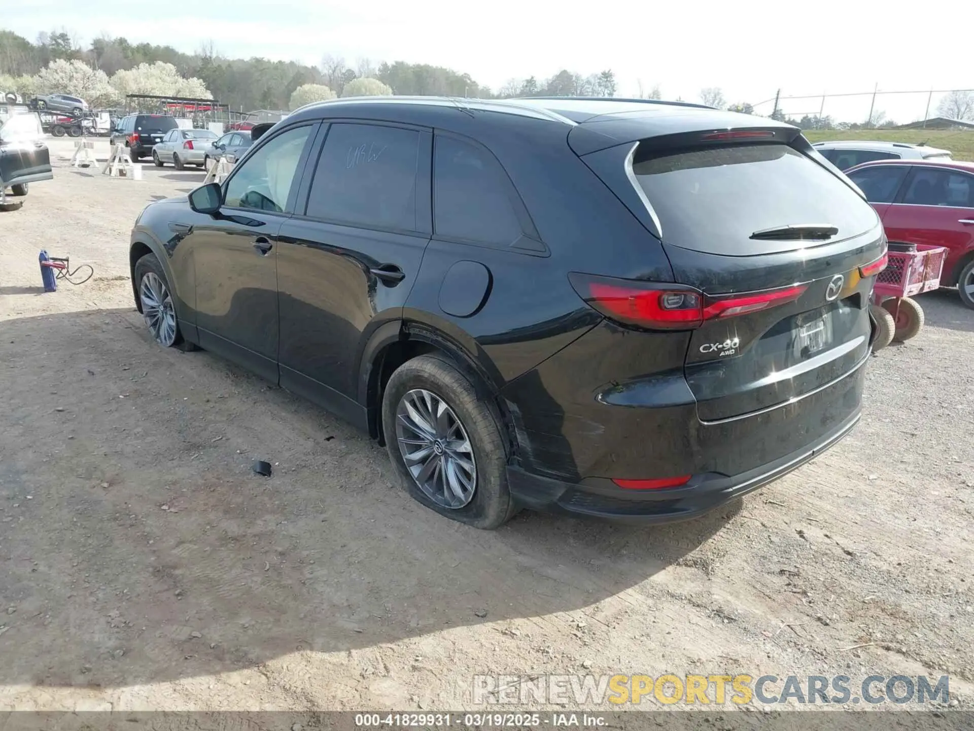 3 Photograph of a damaged car JM3KKCHD4R1138389 MAZDA CX-90 2024