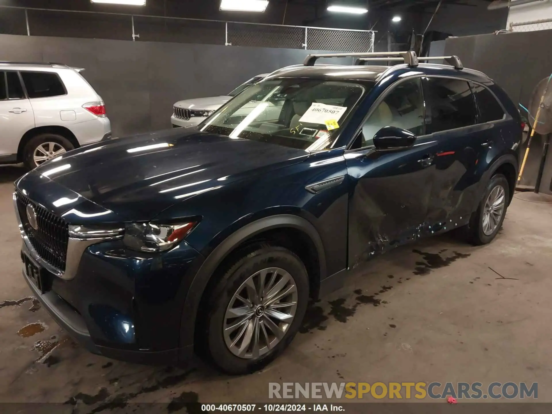 2 Фотография поврежденного автомобиля JM3KKCHD5R1130589 MAZDA CX-90 2024