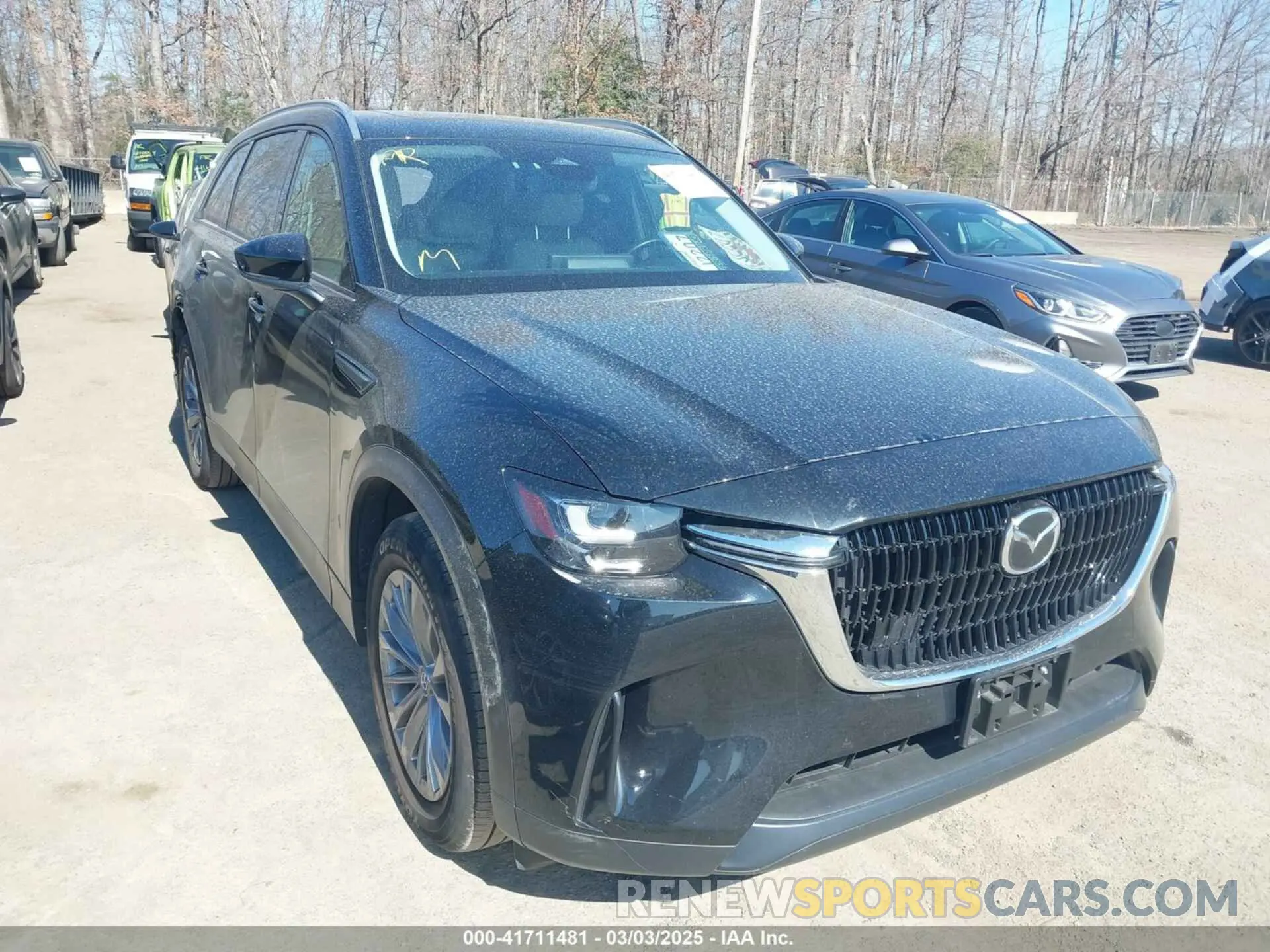 1 Photograph of a damaged car JM3KKCHD7R1110327 MAZDA CX-90 2024
