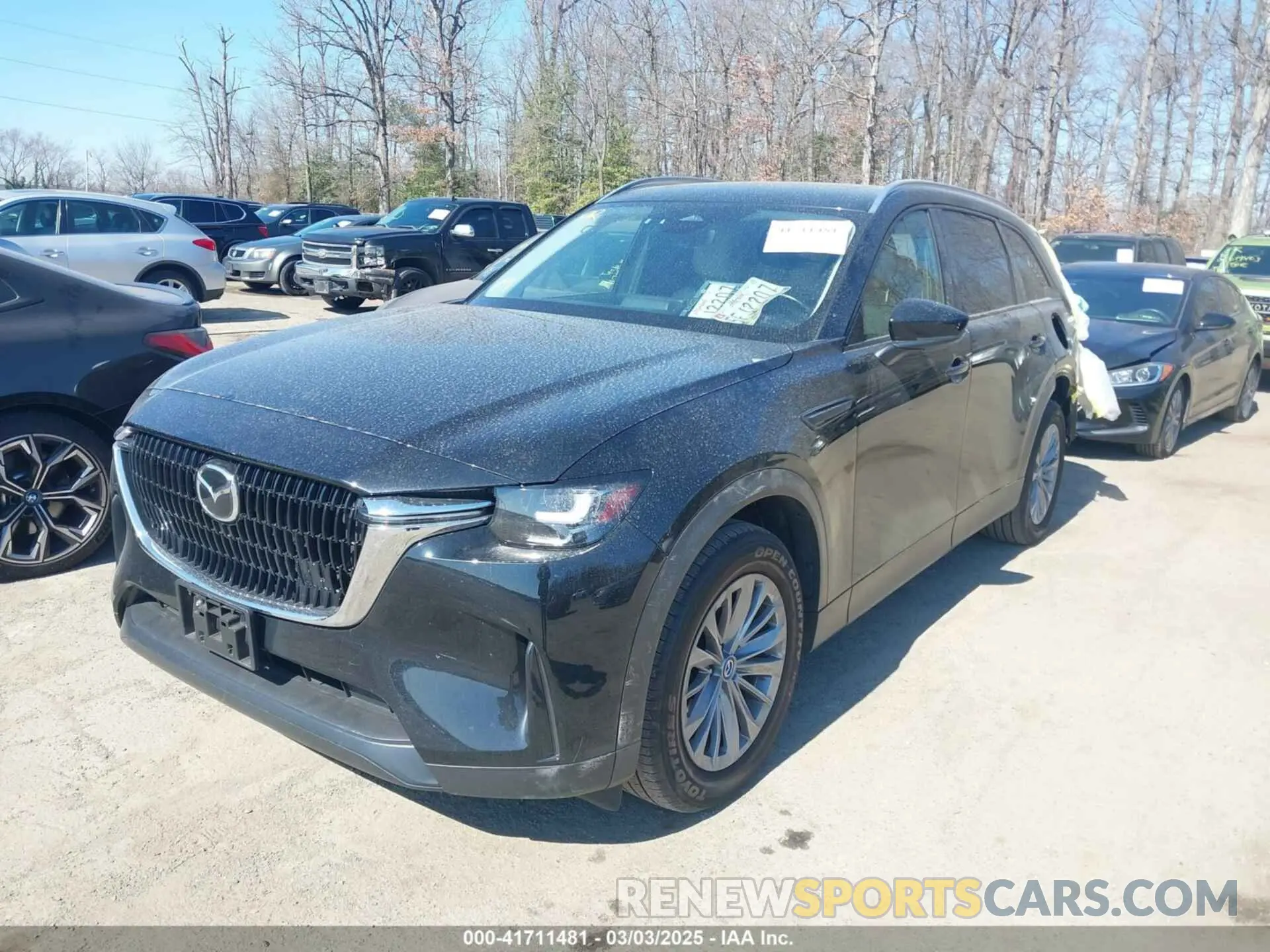 2 Photograph of a damaged car JM3KKCHD7R1110327 MAZDA CX-90 2024