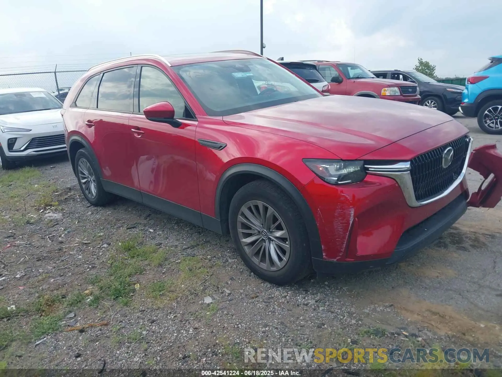 1 Photograph of a damaged car JM3KKCHD9R1148111 MAZDA CX-90 2024