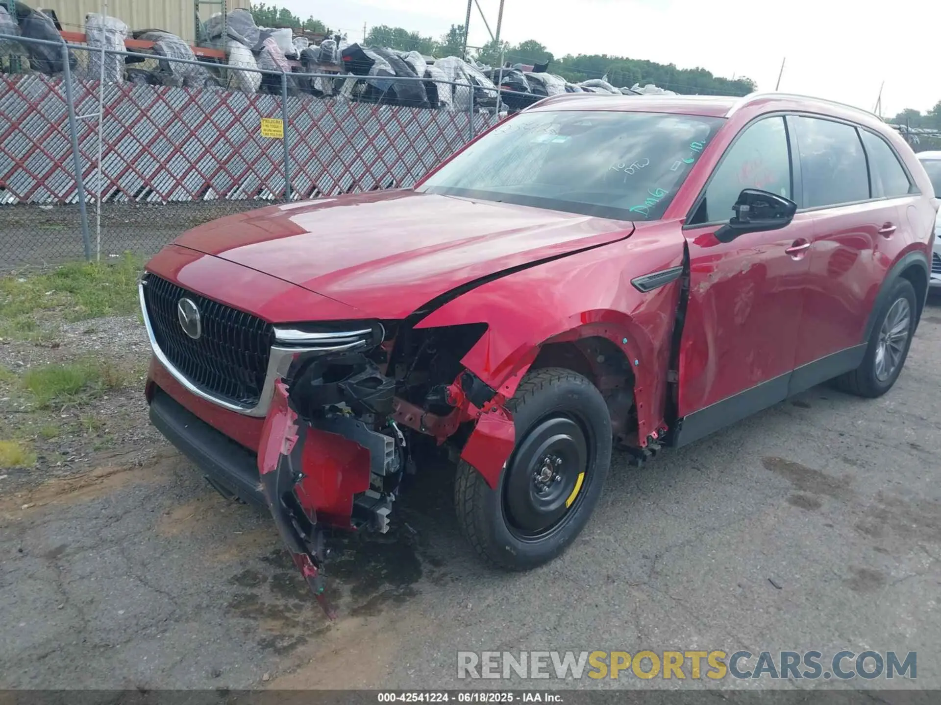 6 Photograph of a damaged car JM3KKCHD9R1148111 MAZDA CX-90 2024