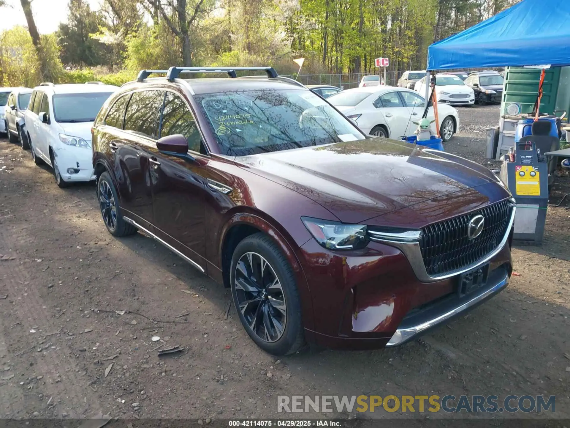 1 Фотография поврежденного автомобиля JM3KKDHC2R1101502 MAZDA CX-90 2024