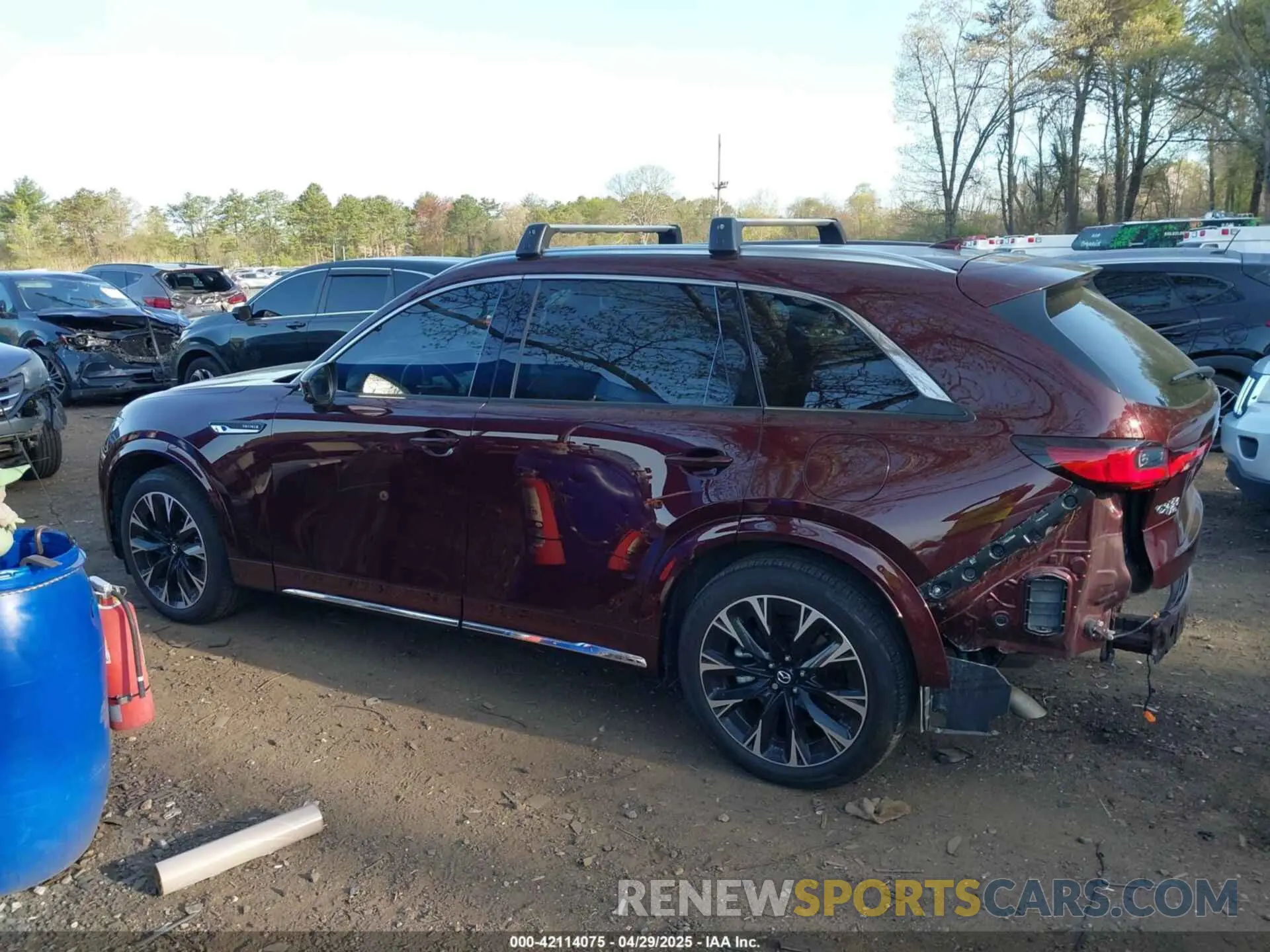 14 Фотография поврежденного автомобиля JM3KKDHC2R1101502 MAZDA CX-90 2024