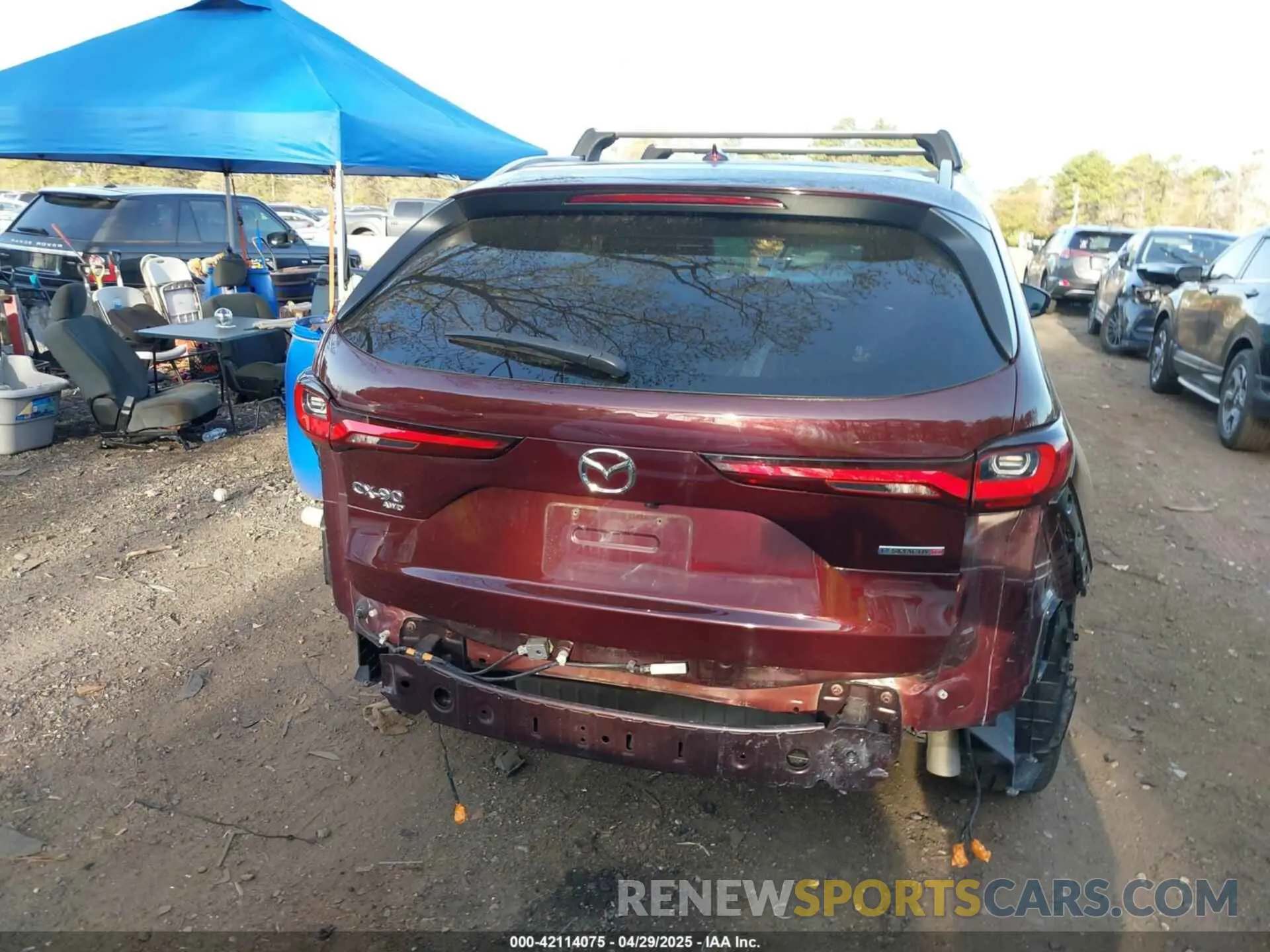 16 Фотография поврежденного автомобиля JM3KKDHC2R1101502 MAZDA CX-90 2024