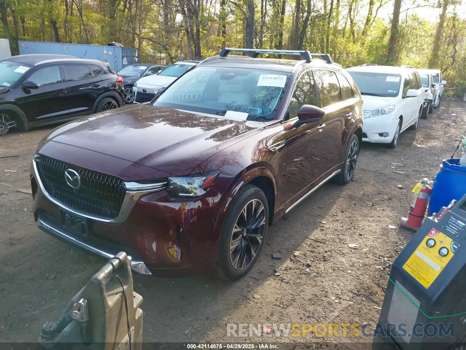 2 Фотография поврежденного автомобиля JM3KKDHC2R1101502 MAZDA CX-90 2024