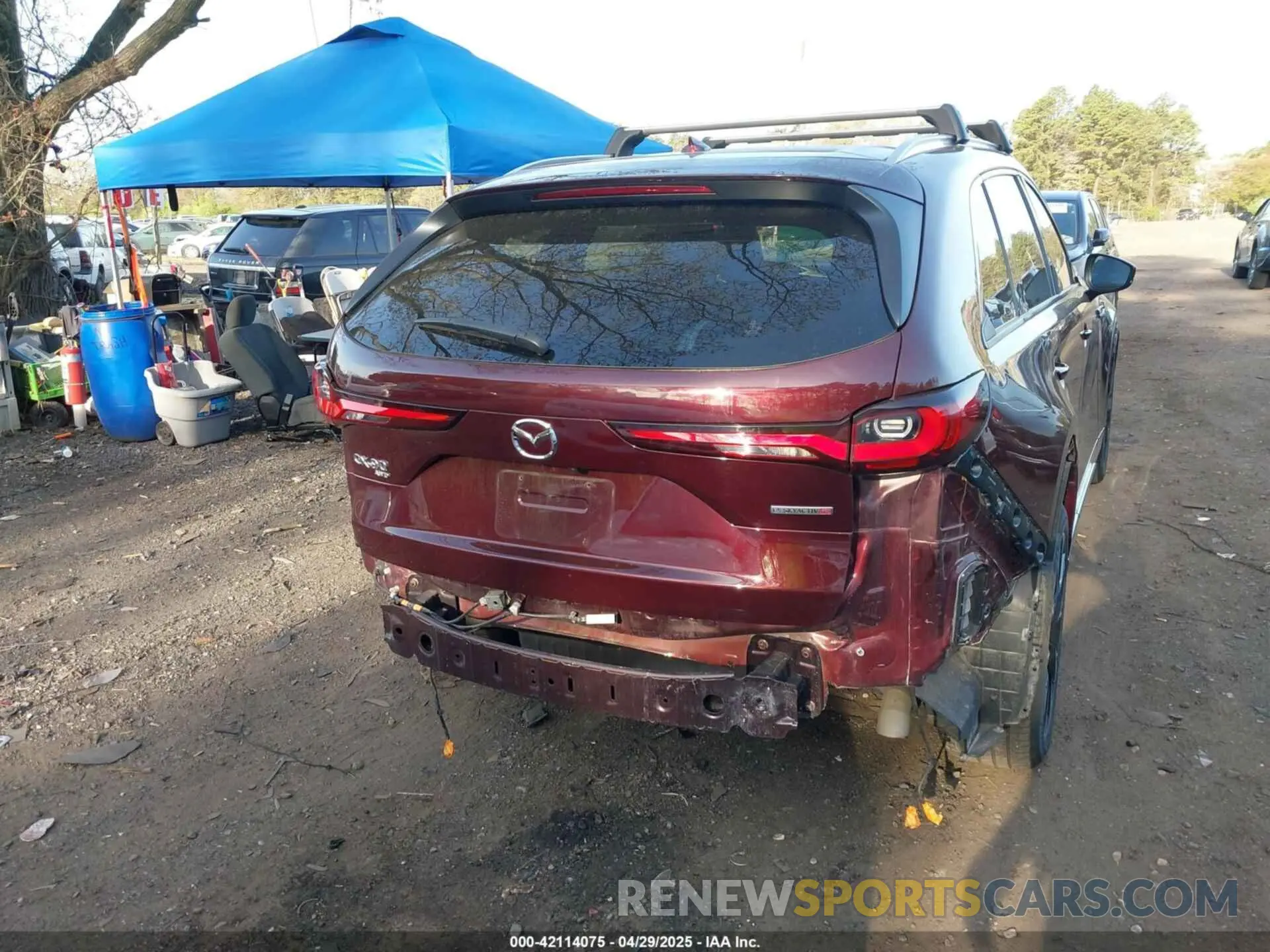 6 Фотография поврежденного автомобиля JM3KKDHC2R1101502 MAZDA CX-90 2024