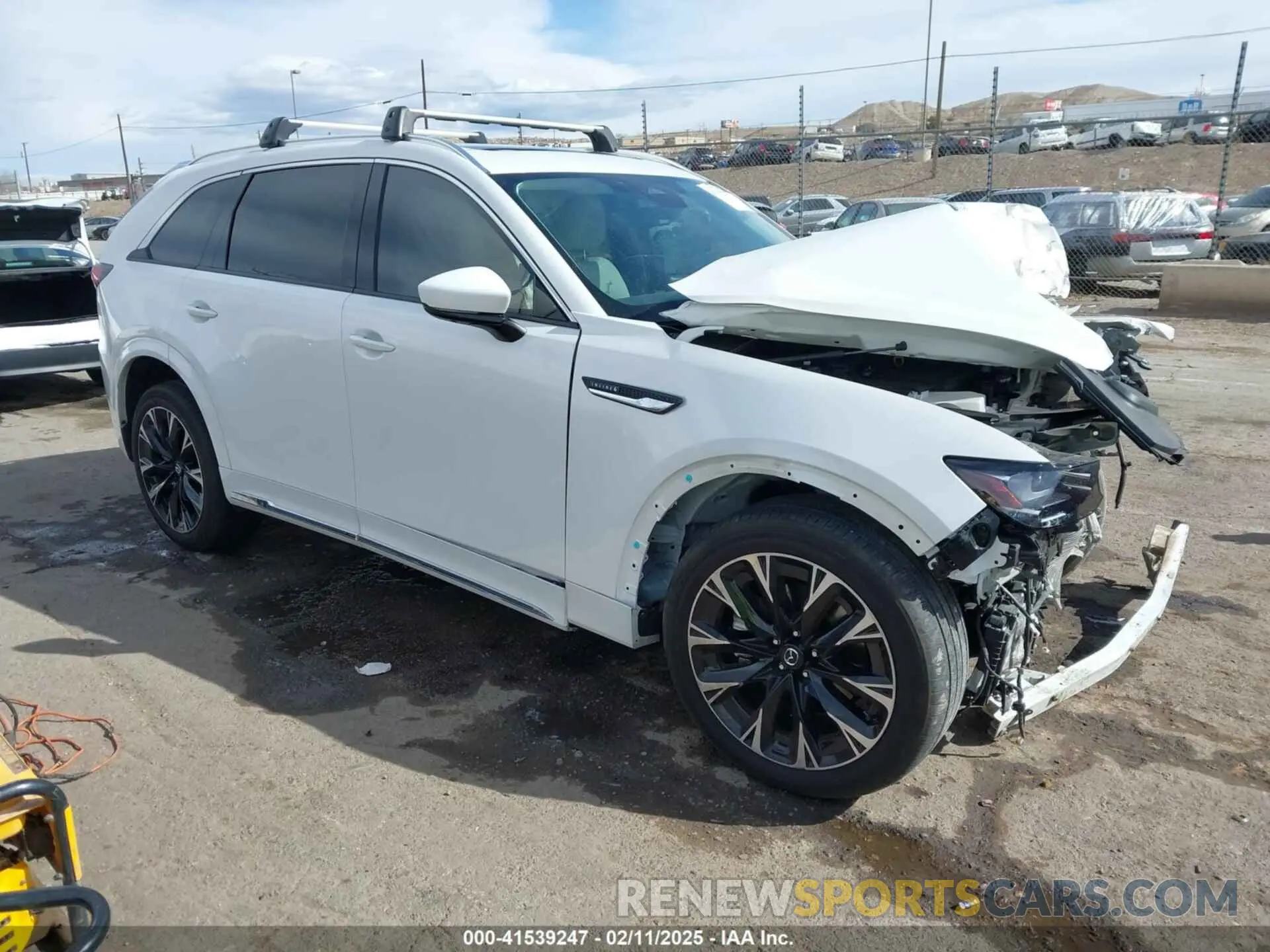 1 Photograph of a damaged car JM3KKDHC2R1122995 MAZDA CX-90 2024