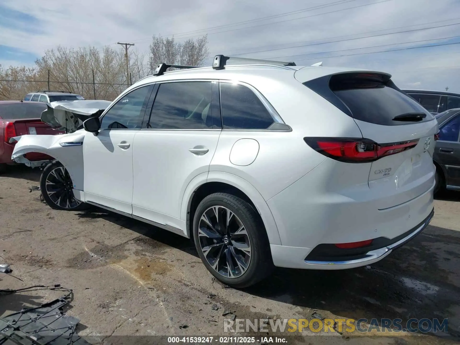 3 Photograph of a damaged car JM3KKDHC2R1122995 MAZDA CX-90 2024