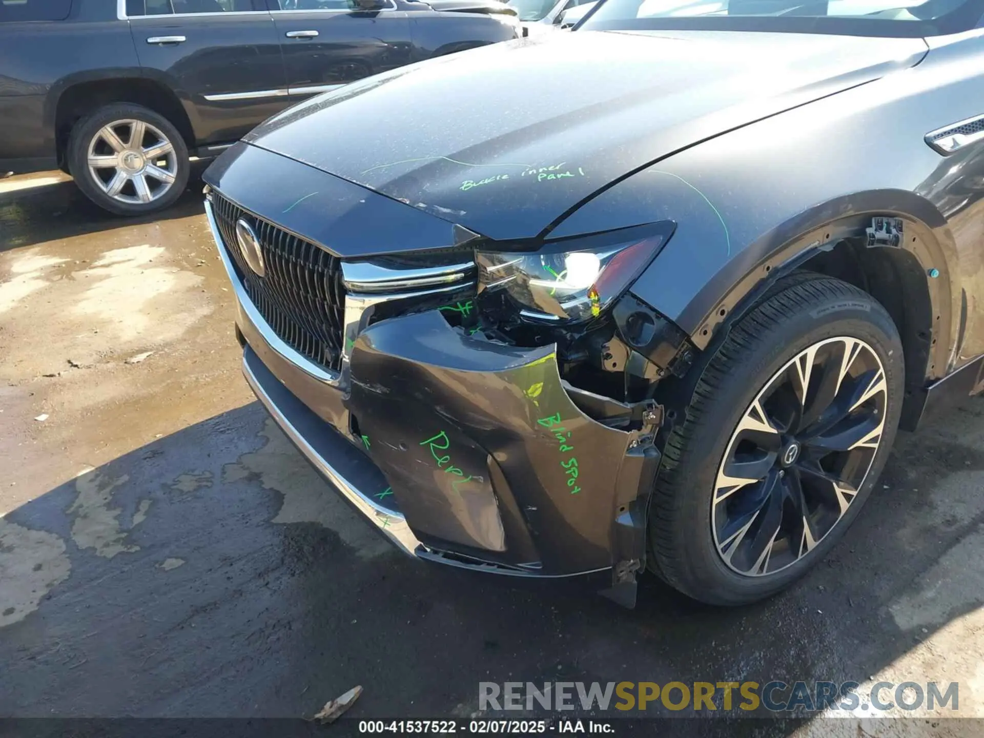 6 Фотография поврежденного автомобиля JM3KKDHC8R1112049 MAZDA CX-90 2024