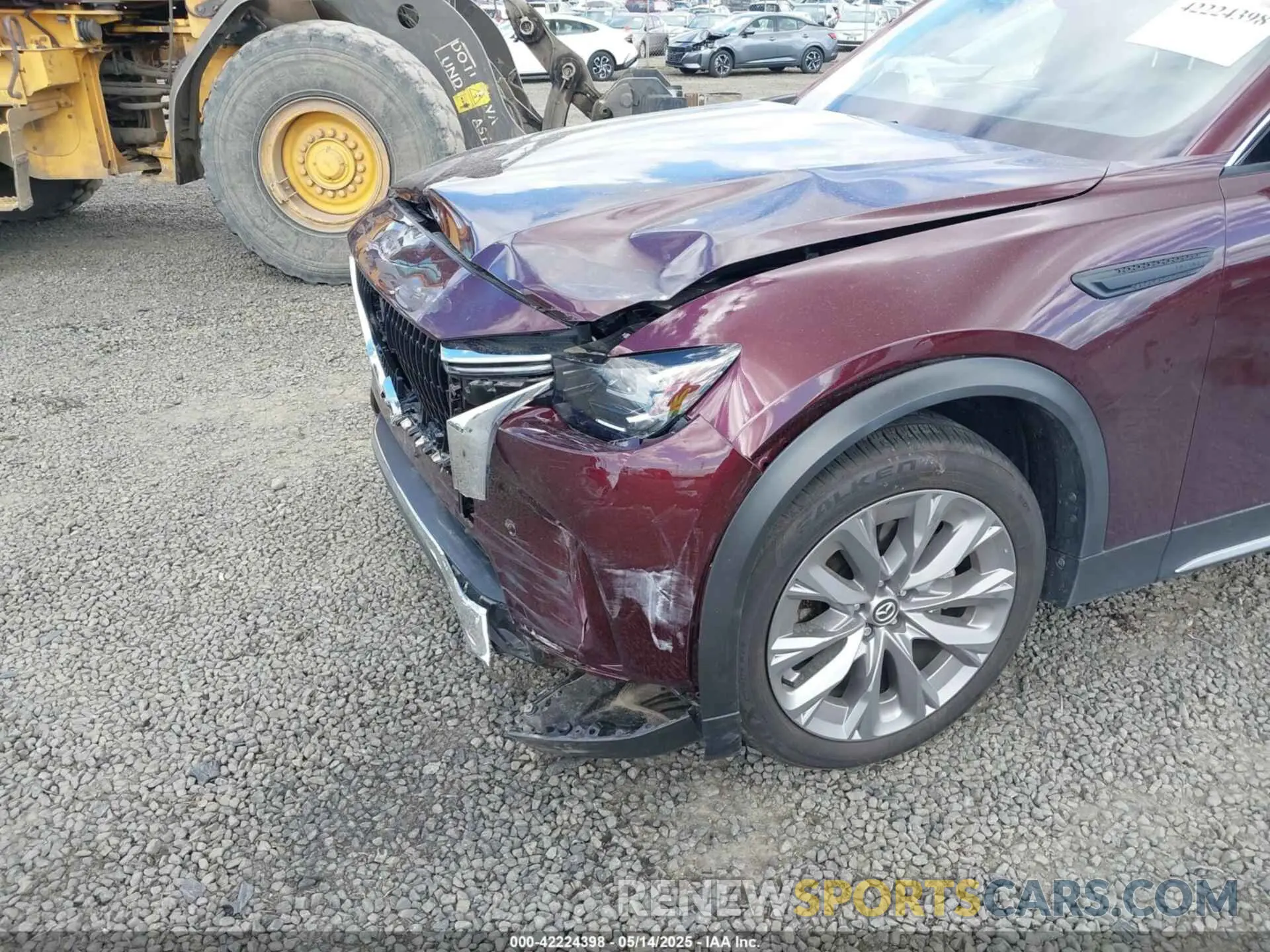 19 Photograph of a damaged car JM3KKDHD0R1108232 MAZDA CX-90 2024
