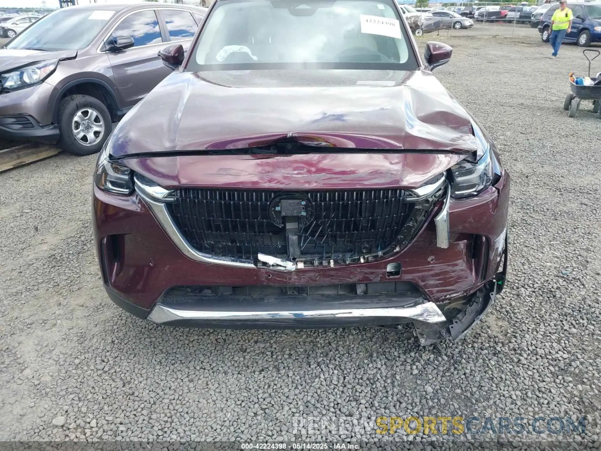 6 Photograph of a damaged car JM3KKDHD0R1108232 MAZDA CX-90 2024