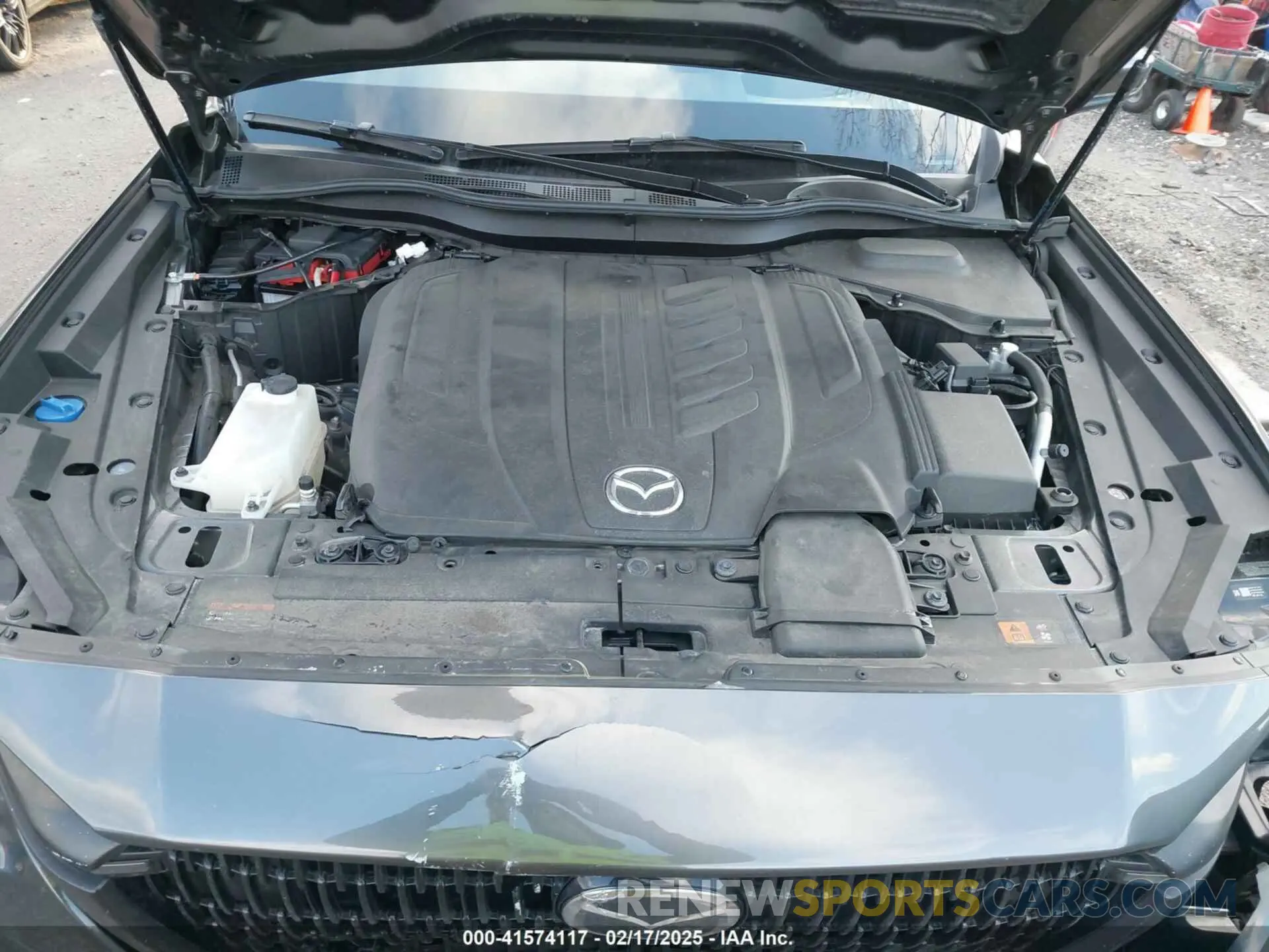 10 Фотография поврежденного автомобиля JM3KKDHD0R1137651 MAZDA CX-90 2024