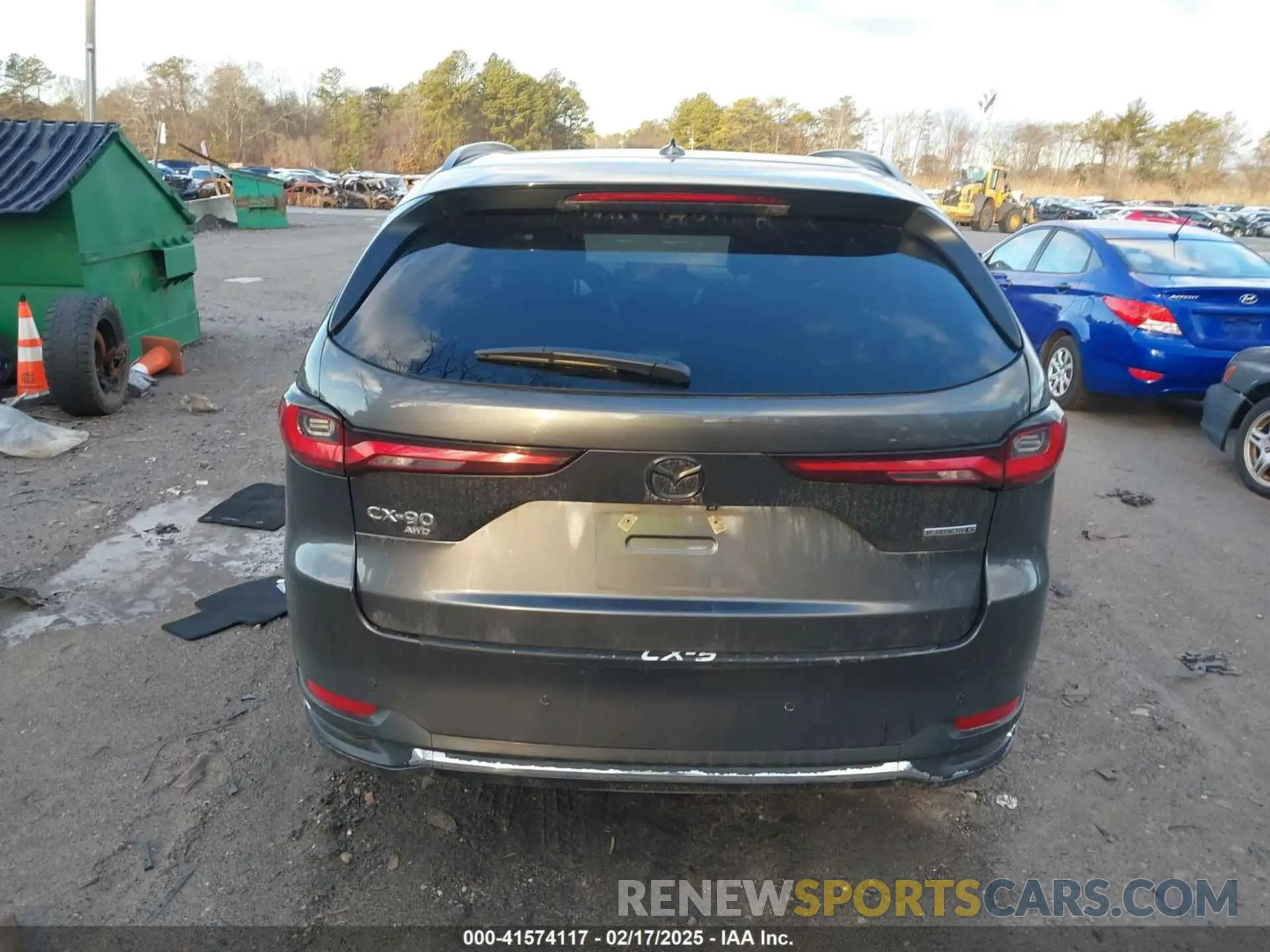 16 Фотография поврежденного автомобиля JM3KKDHD0R1137651 MAZDA CX-90 2024