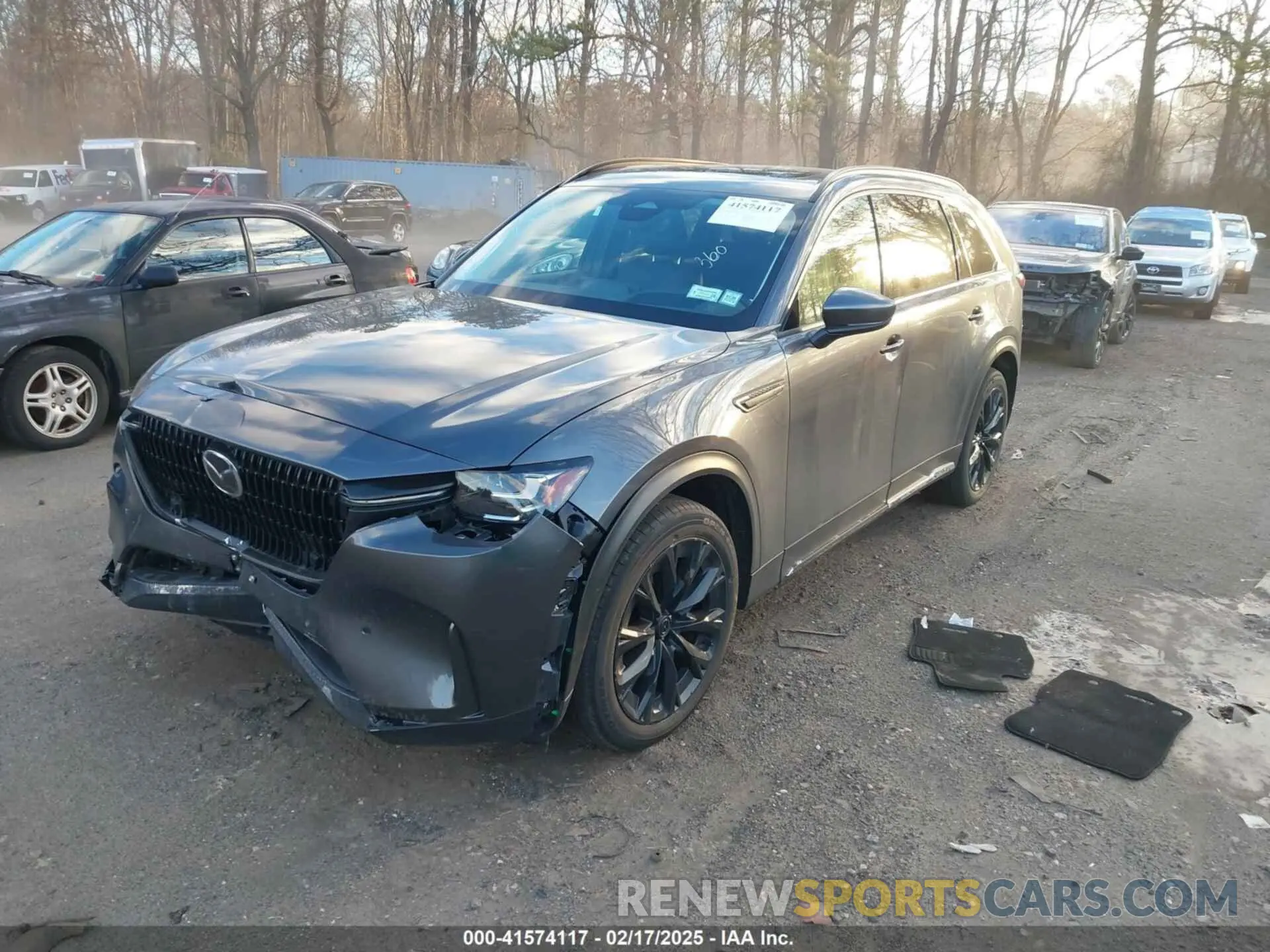 2 Фотография поврежденного автомобиля JM3KKDHD0R1137651 MAZDA CX-90 2024