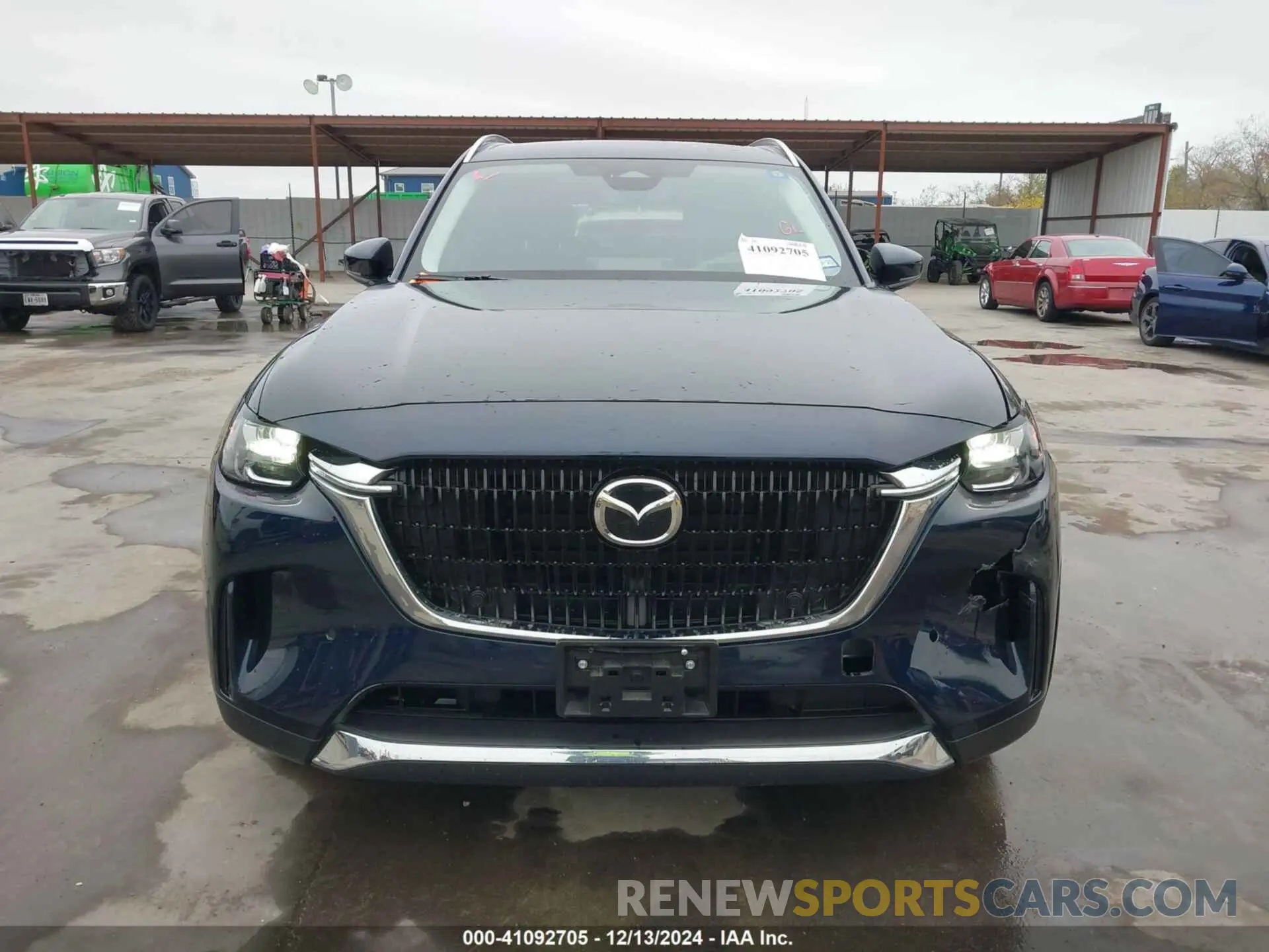 12 Фотография поврежденного автомобиля JM3KKDHD1R1125590 MAZDA CX-90 2024