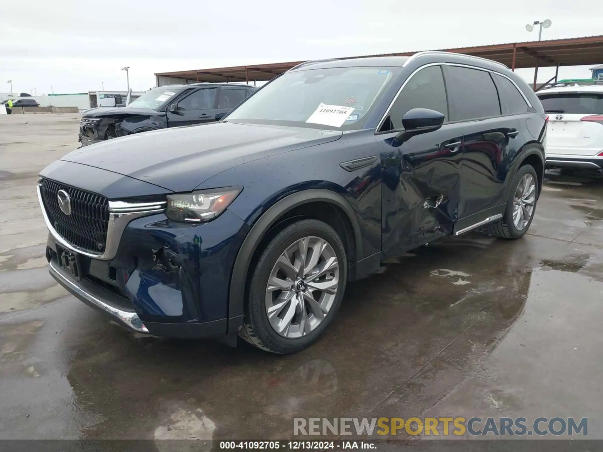 2 Фотография поврежденного автомобиля JM3KKDHD1R1125590 MAZDA CX-90 2024