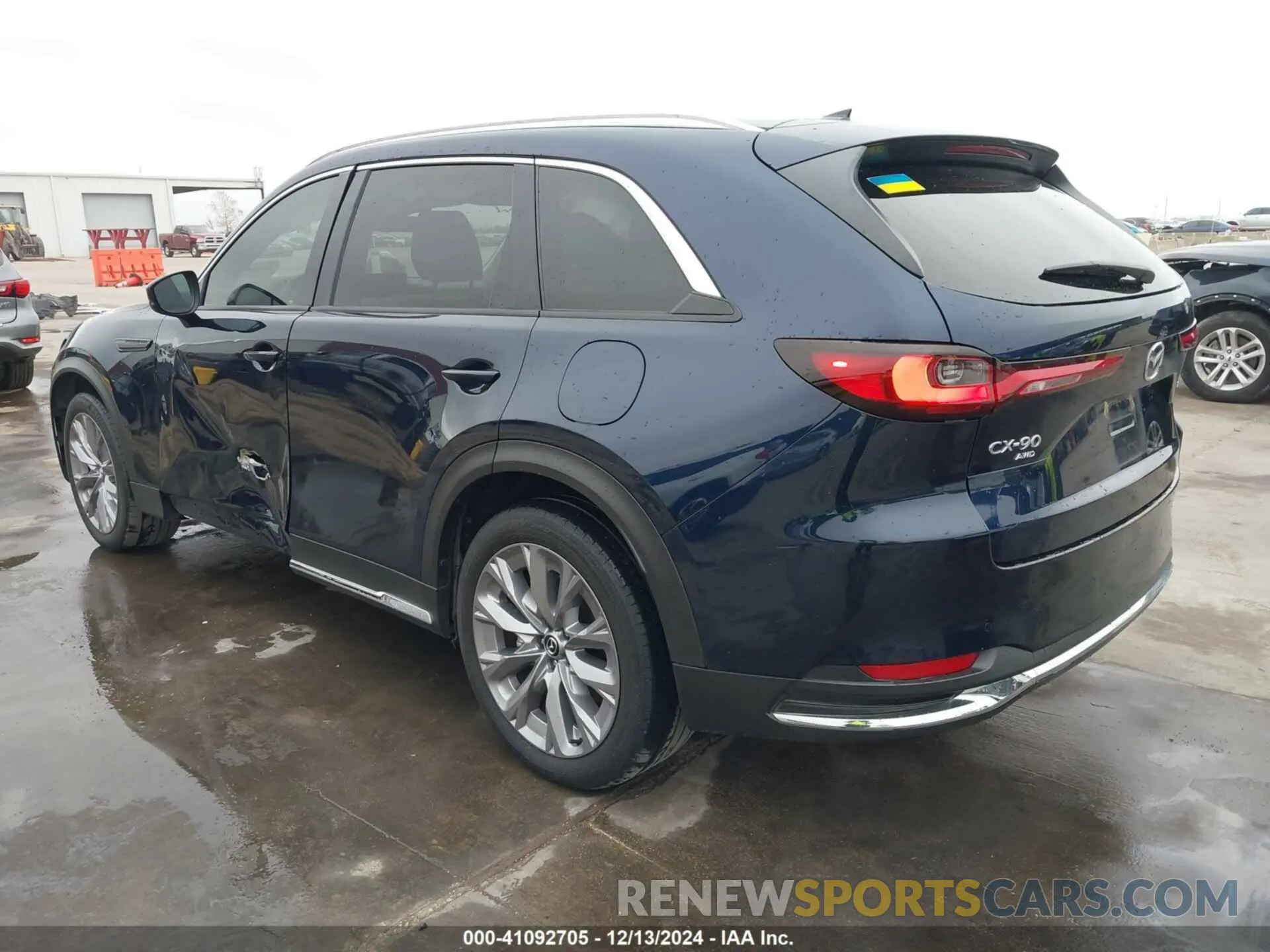 3 Фотография поврежденного автомобиля JM3KKDHD1R1125590 MAZDA CX-90 2024