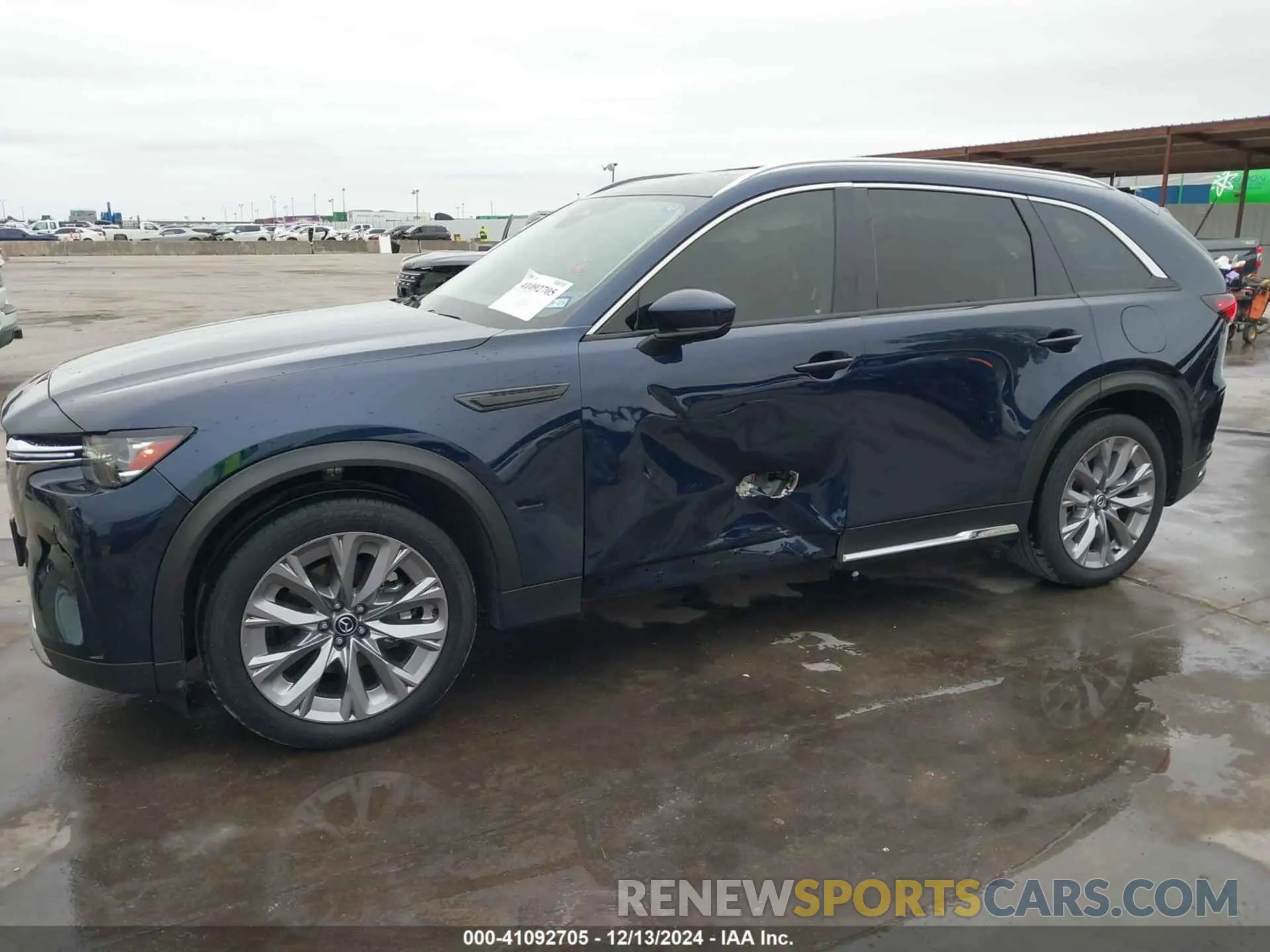 6 Фотография поврежденного автомобиля JM3KKDHD1R1125590 MAZDA CX-90 2024