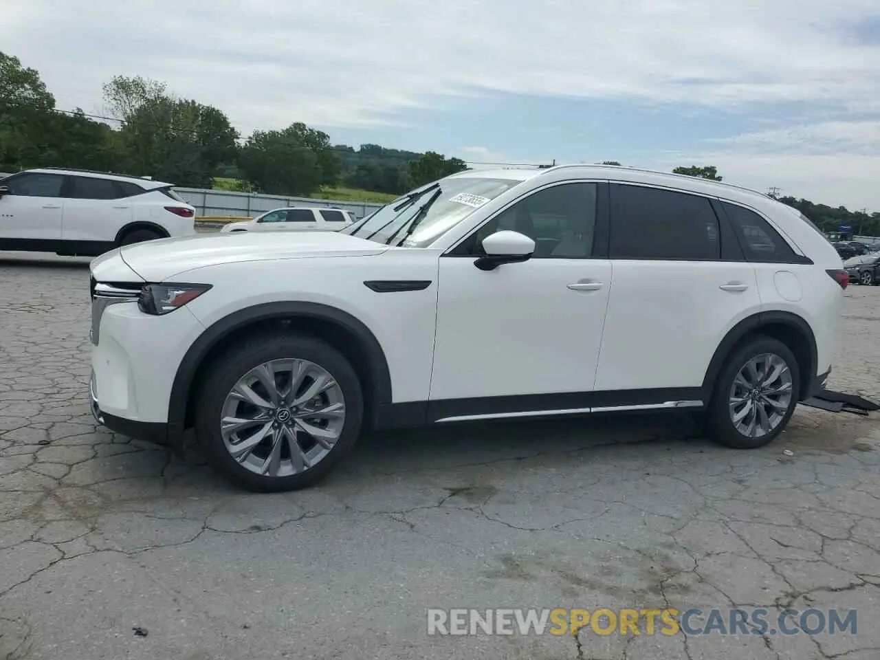 1 Photograph of a damaged car JM3KKDHD3R1129365 MAZDA CX-90 2024