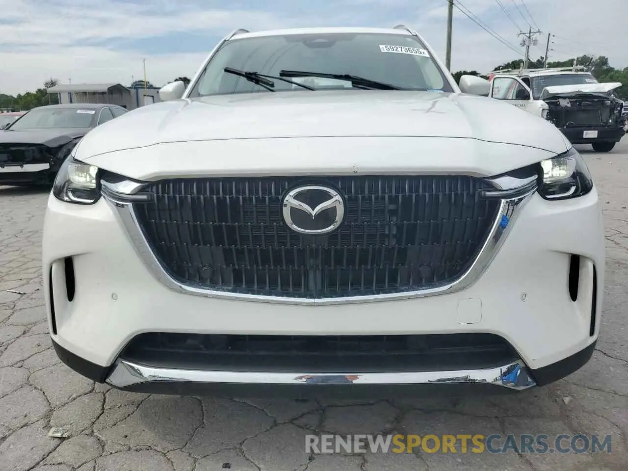 5 Photograph of a damaged car JM3KKDHD3R1129365 MAZDA CX-90 2024