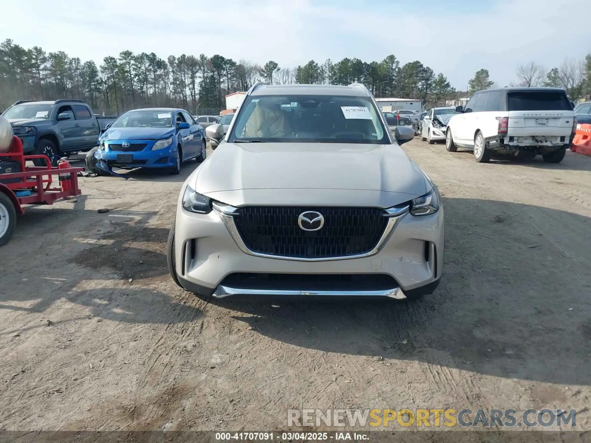 11 Фотография поврежденного автомобиля JM3KKDHD4R1163122 MAZDA CX-90 2024