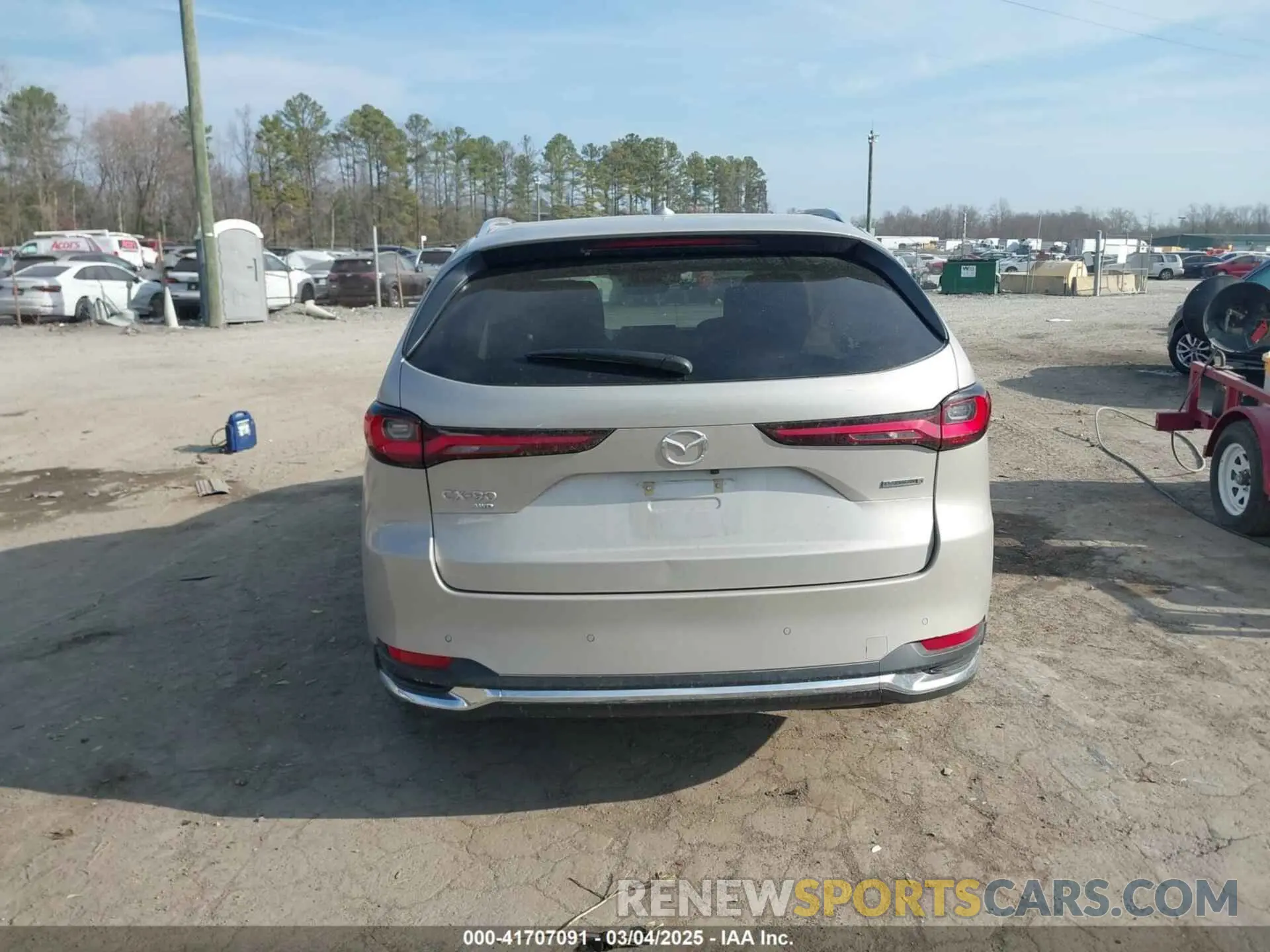 15 Фотография поврежденного автомобиля JM3KKDHD4R1163122 MAZDA CX-90 2024