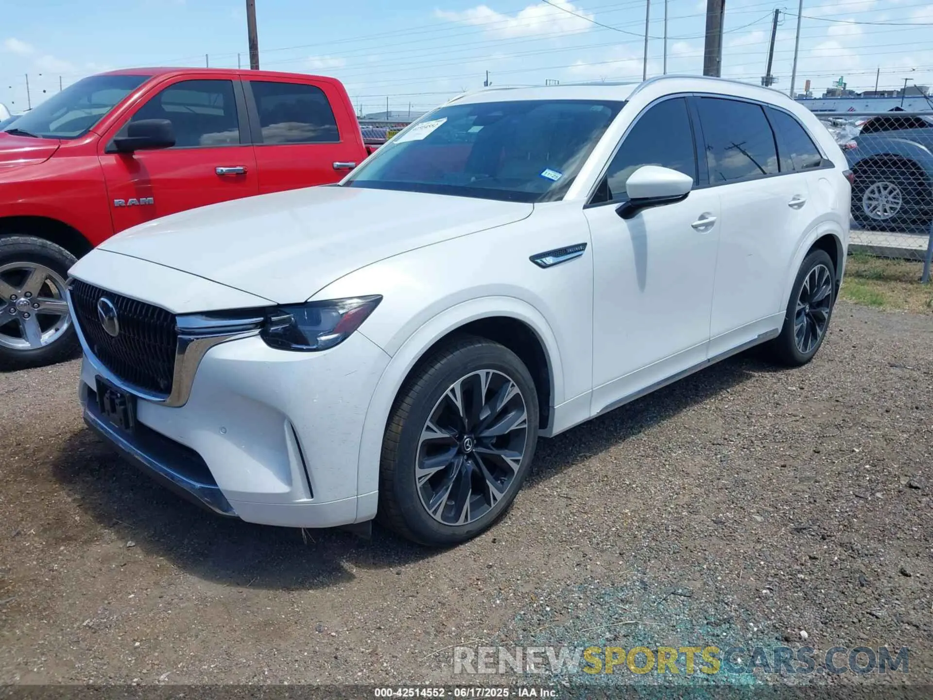 2 Photograph of a damaged car JM3KKEHC1R1106633 MAZDA CX-90 2024