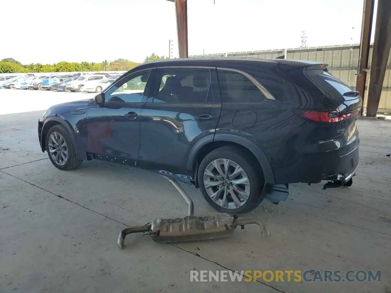 2 Фотография поврежденного автомобиля JM3KKEHD8R1189440 MAZDA CX-90 2024