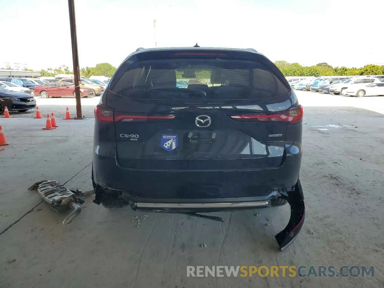 6 Фотография поврежденного автомобиля JM3KKEHD8R1189440 MAZDA CX-90 2024