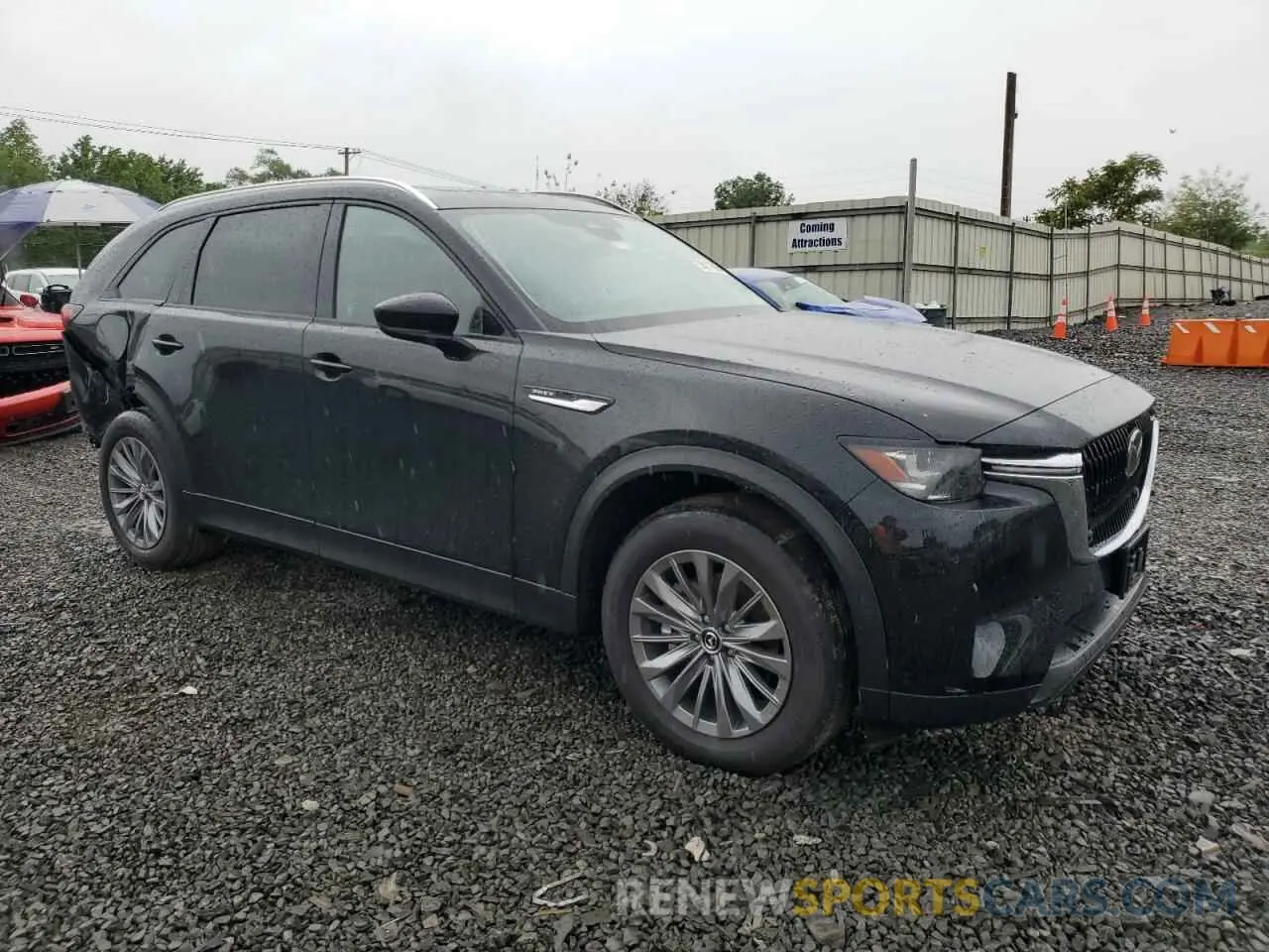 4 Photograph of a damaged car JM3KKBHA6S1232764 MAZDA CX-90 2025