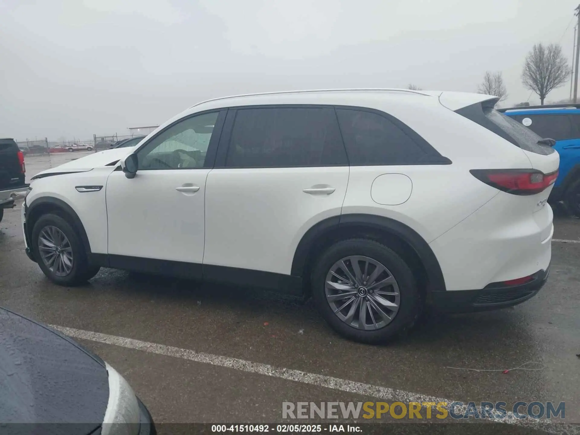 14 Фотография поврежденного автомобиля JM3KKBHD1S1191311 MAZDA CX-90 2025