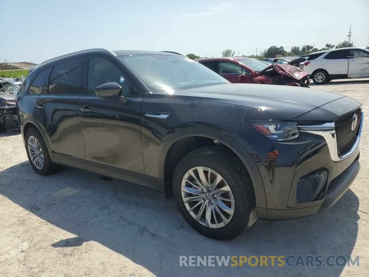 4 Photograph of a damaged car JM3KKBHD1S1222637 MAZDA CX-90 2025