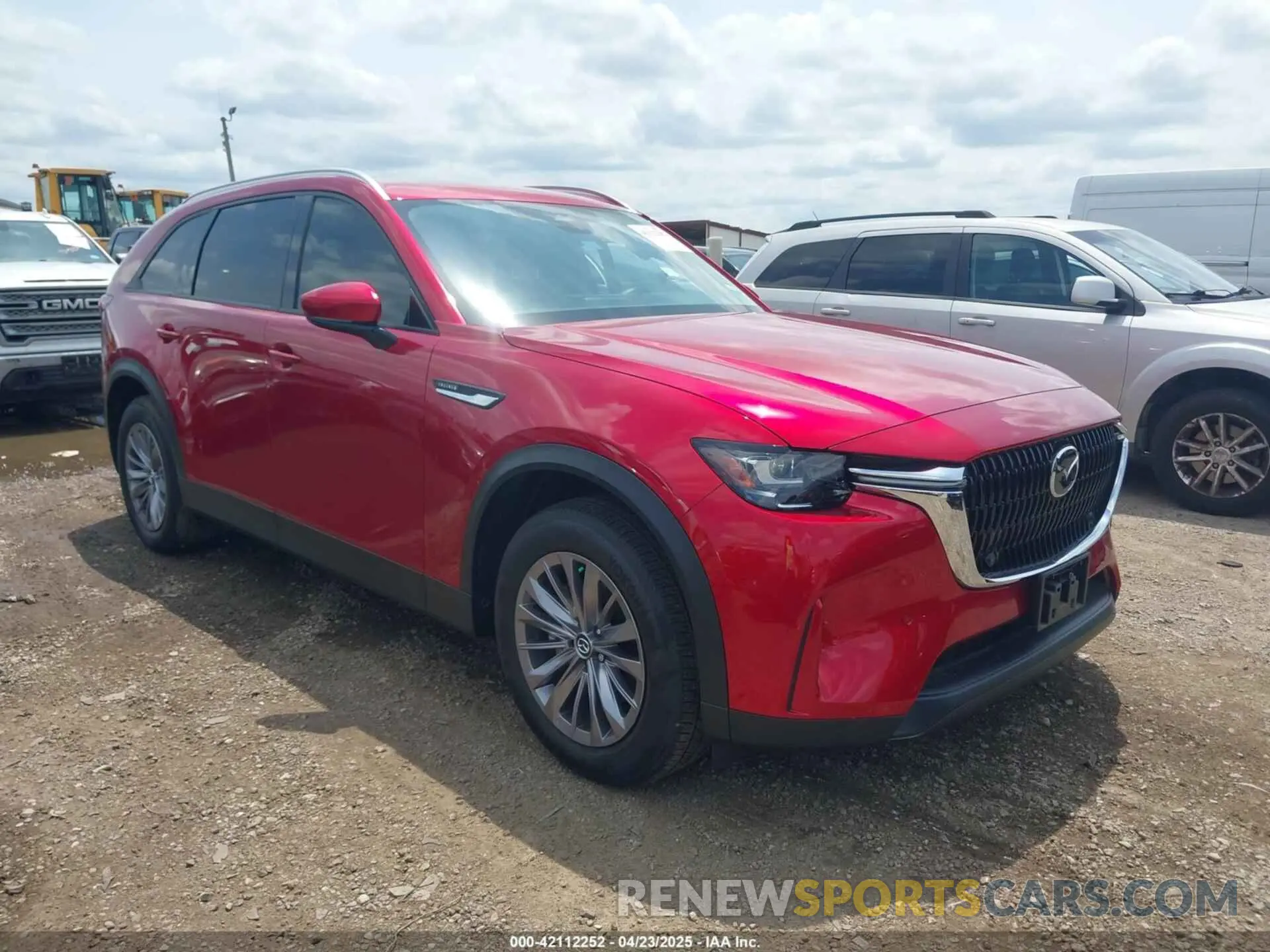 1 Фотография поврежденного автомобиля JM3KKBHD3S1211509 MAZDA CX-90 2025