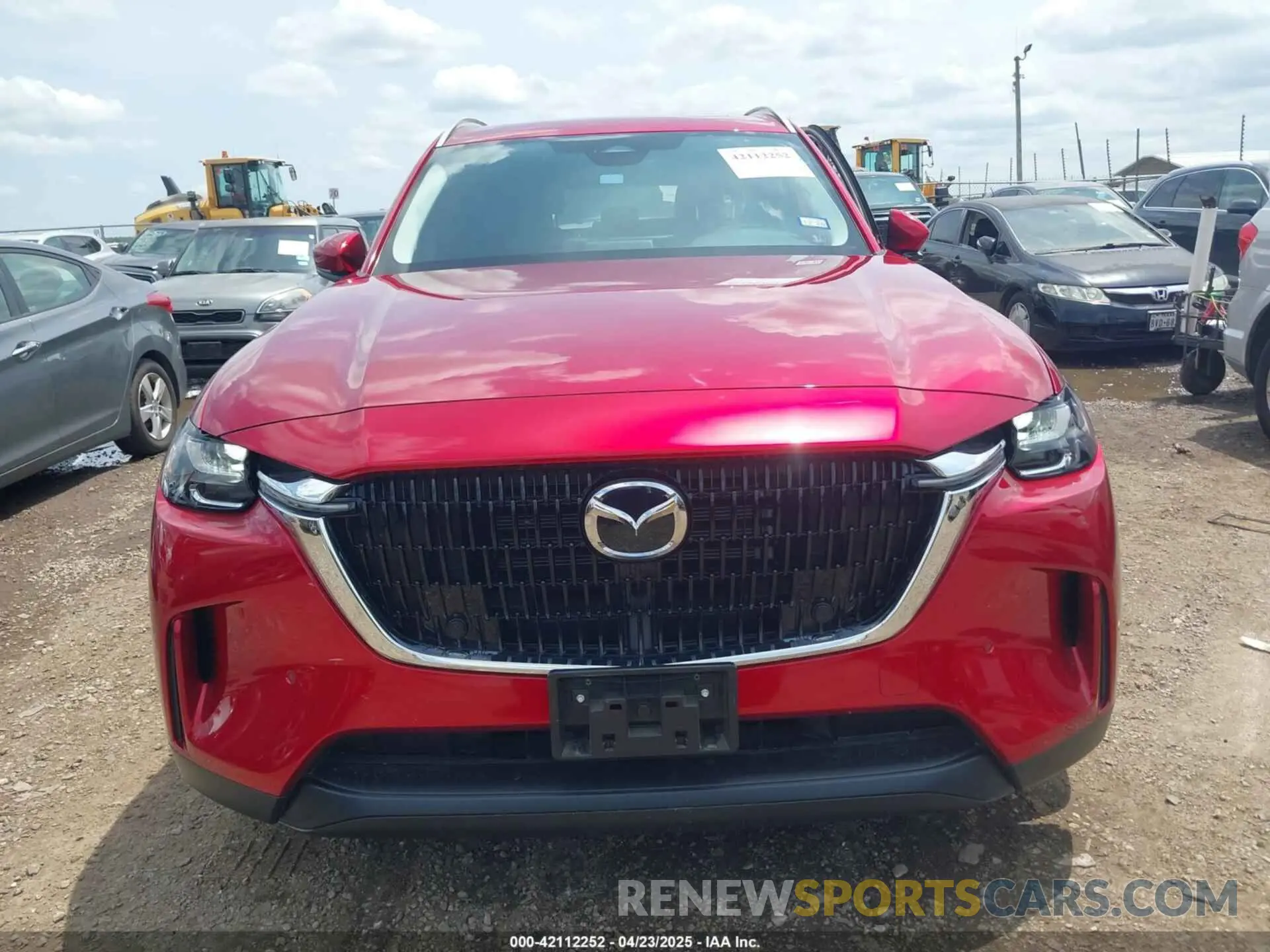 12 Фотография поврежденного автомобиля JM3KKBHD3S1211509 MAZDA CX-90 2025