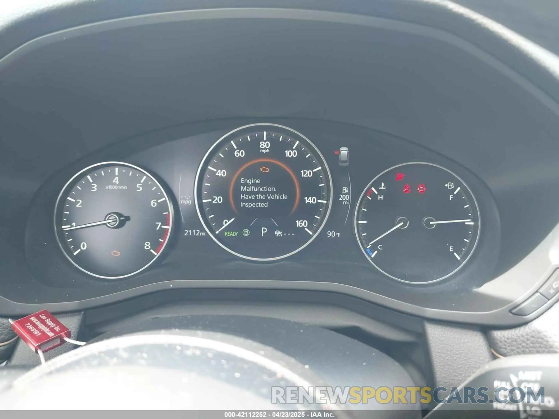 7 Фотография поврежденного автомобиля JM3KKBHD3S1211509 MAZDA CX-90 2025