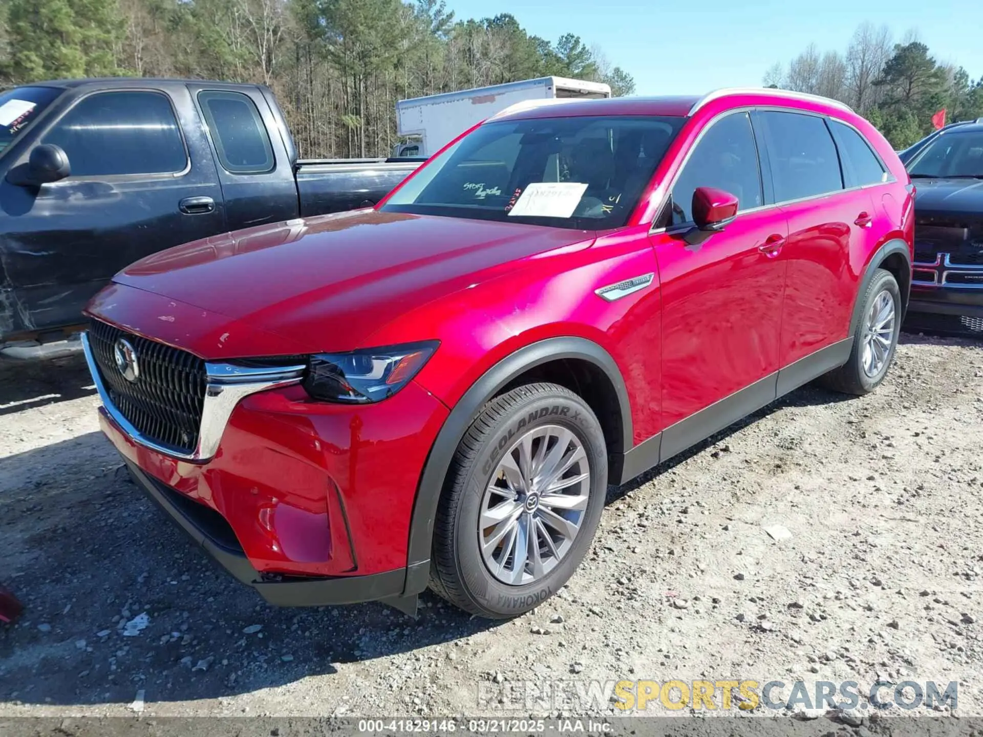 2 Photograph of a damaged car JM3KKBHD4S1210336 MAZDA CX-90 2025