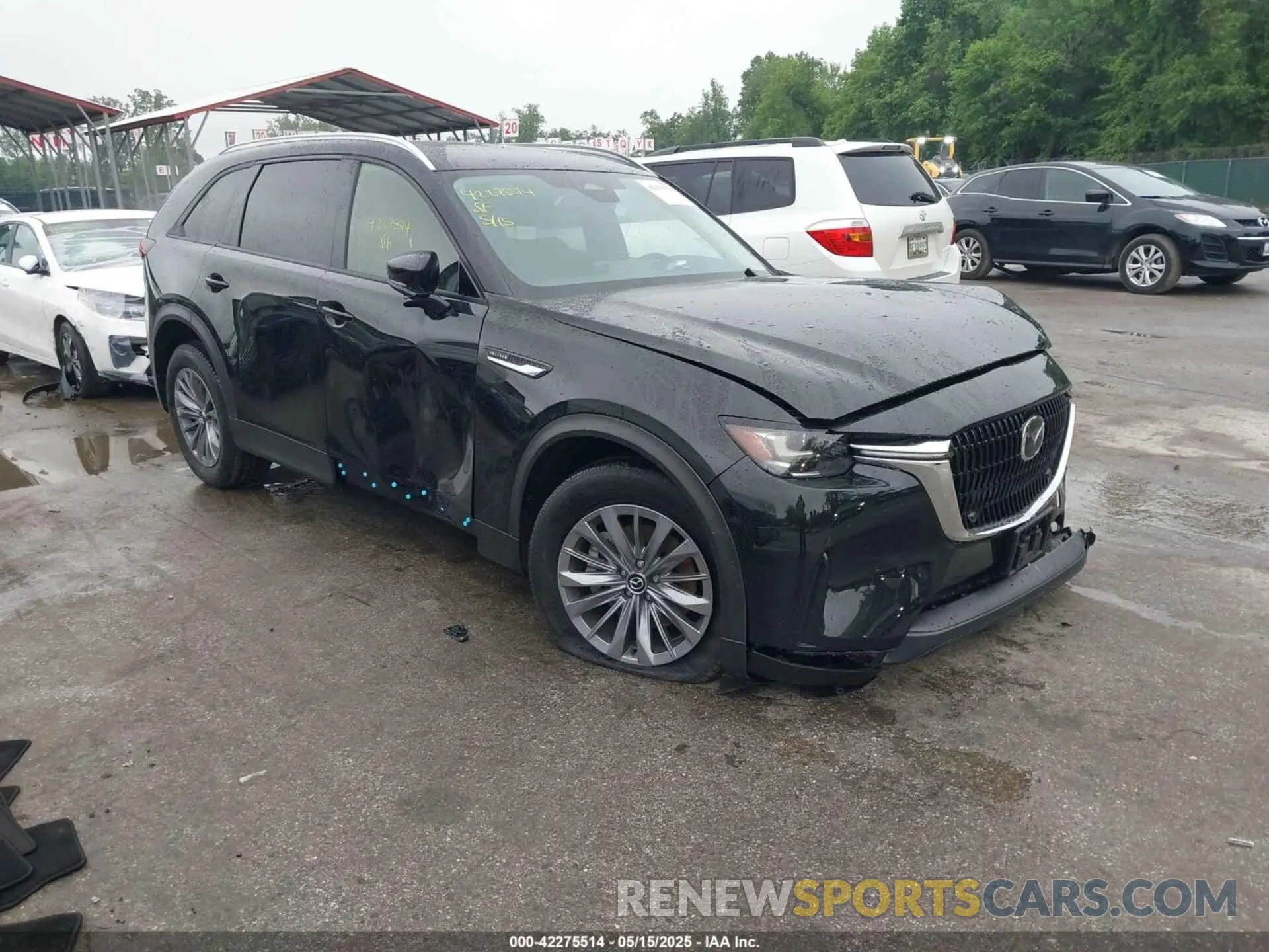 1 Photograph of a damaged car JM3KKBHD8S1215264 MAZDA CX-90 2025