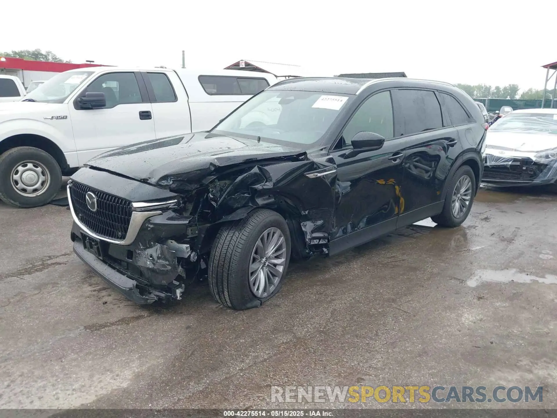 2 Photograph of a damaged car JM3KKBHD8S1215264 MAZDA CX-90 2025