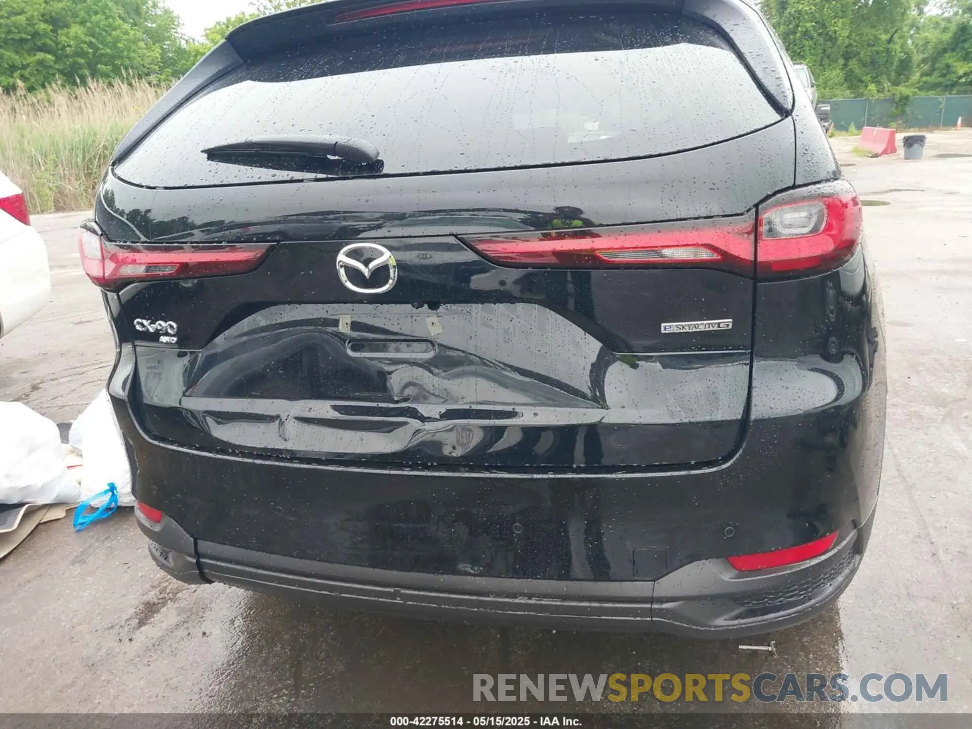 21 Photograph of a damaged car JM3KKBHD8S1215264 MAZDA CX-90 2025
