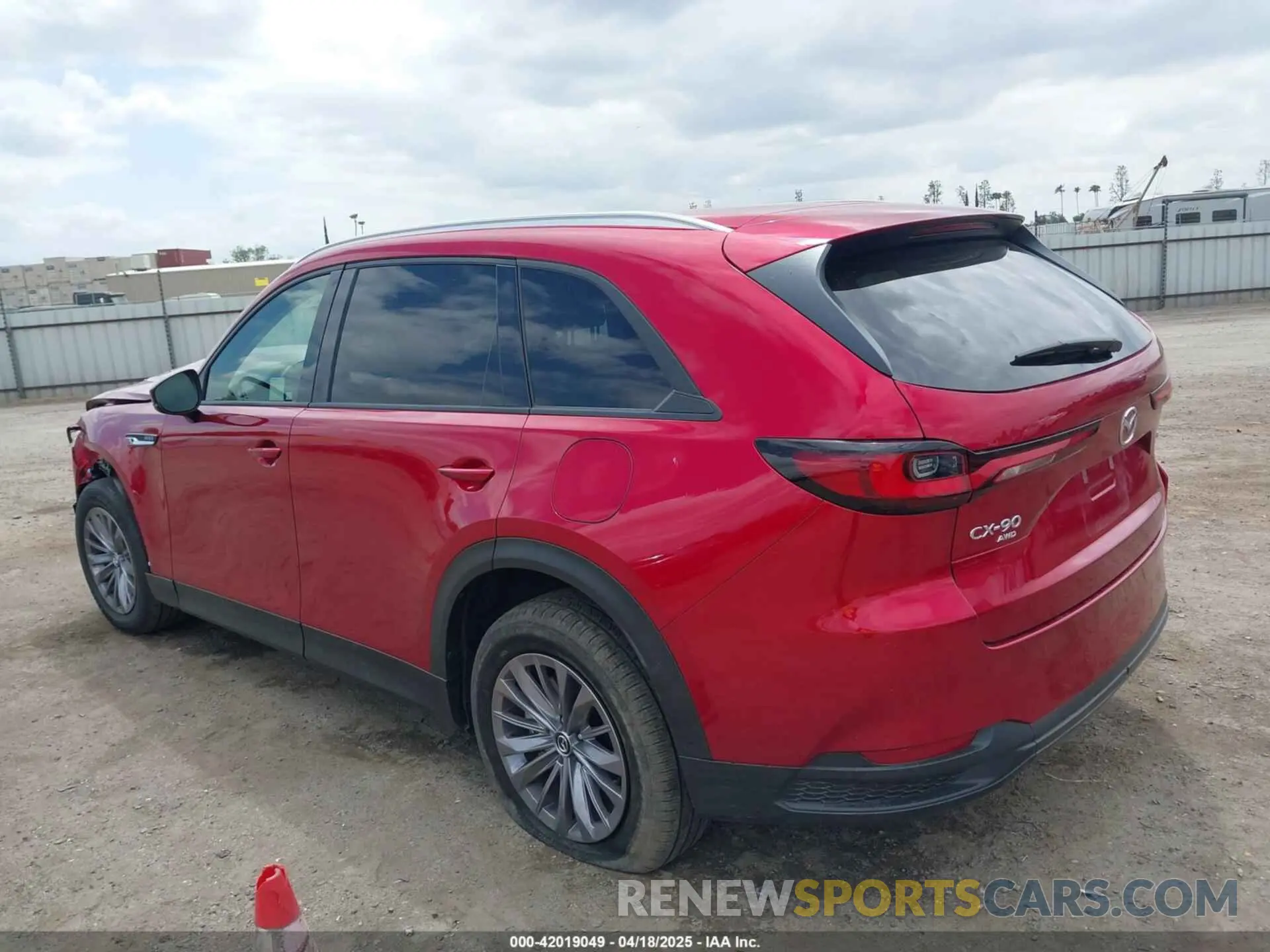 15 Photograph of a damaged car JM3KKBHD9S1208744 MAZDA CX-90 2025