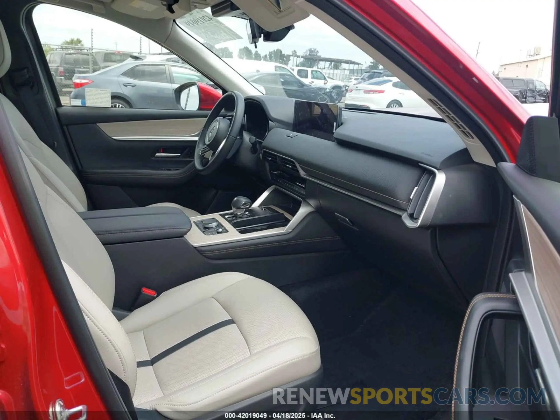 5 Photograph of a damaged car JM3KKBHD9S1208744 MAZDA CX-90 2025
